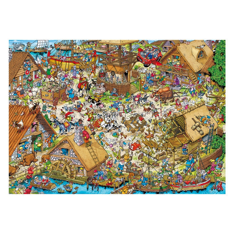 Ravensburger Ray's Comic Series Time Travel No. 1 Classic Era 1000 Piece Jigsaw Puzzle