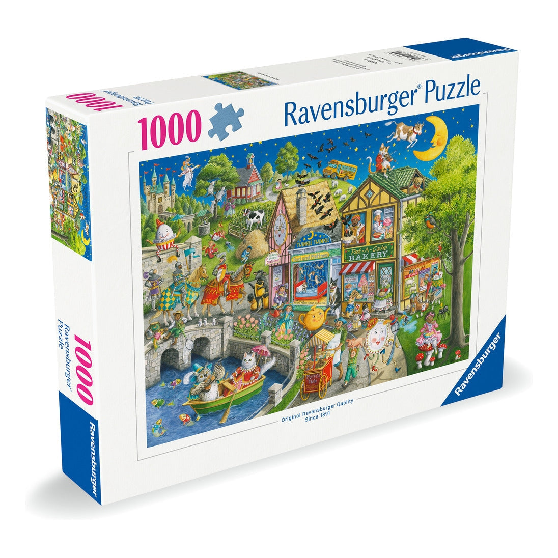 Ravensburger Mother Gooseville 1000pc Jigsaw Puzzle Fun
