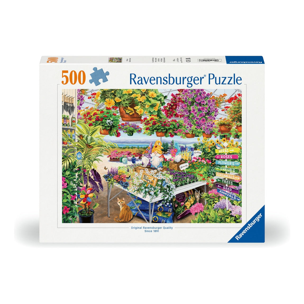 Ravensburger Glorious Garden Centre 500pc Jigsaw Puzzle
