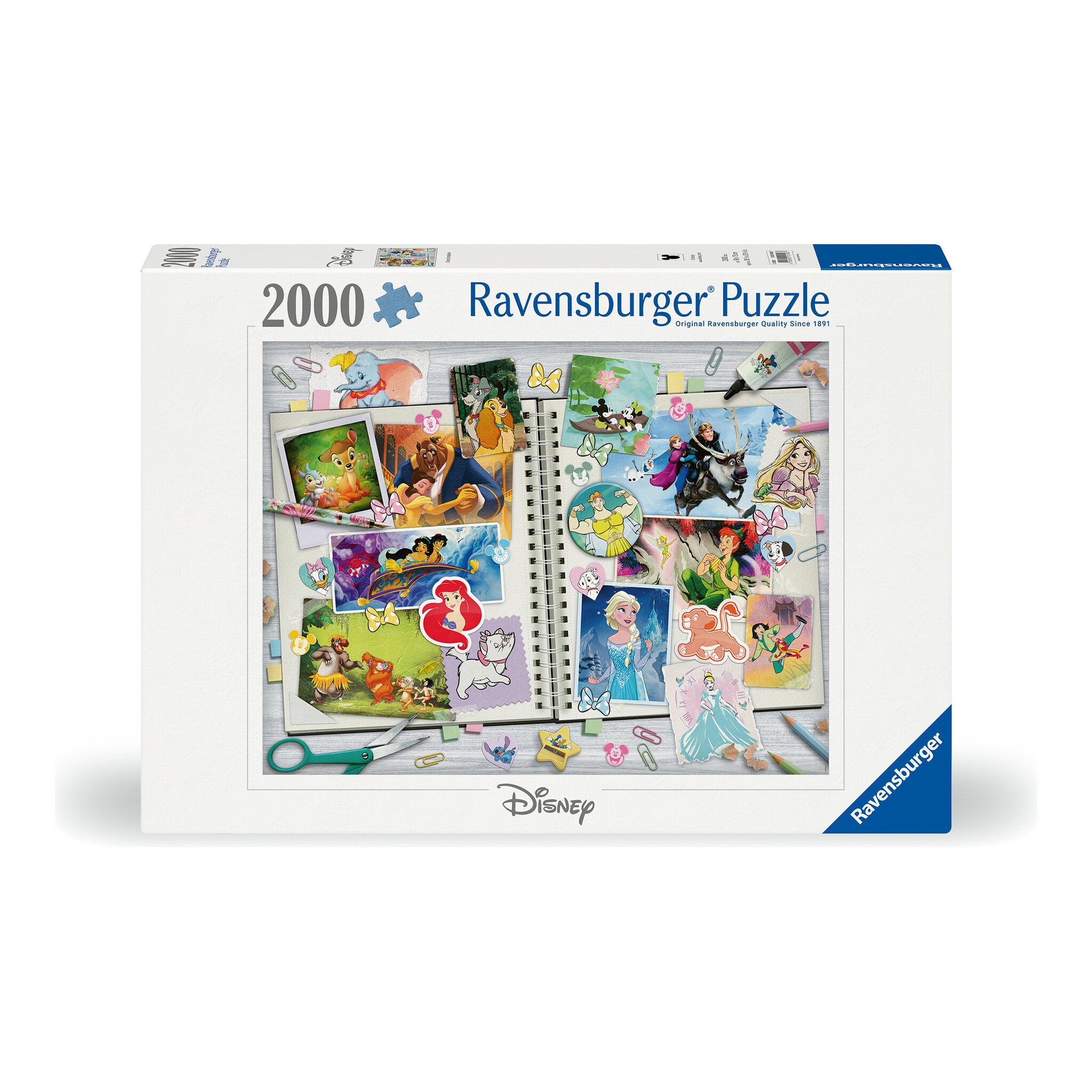 Ravensburger Disney Scrapbook 2000 Piece Jigsaw Puzzle
