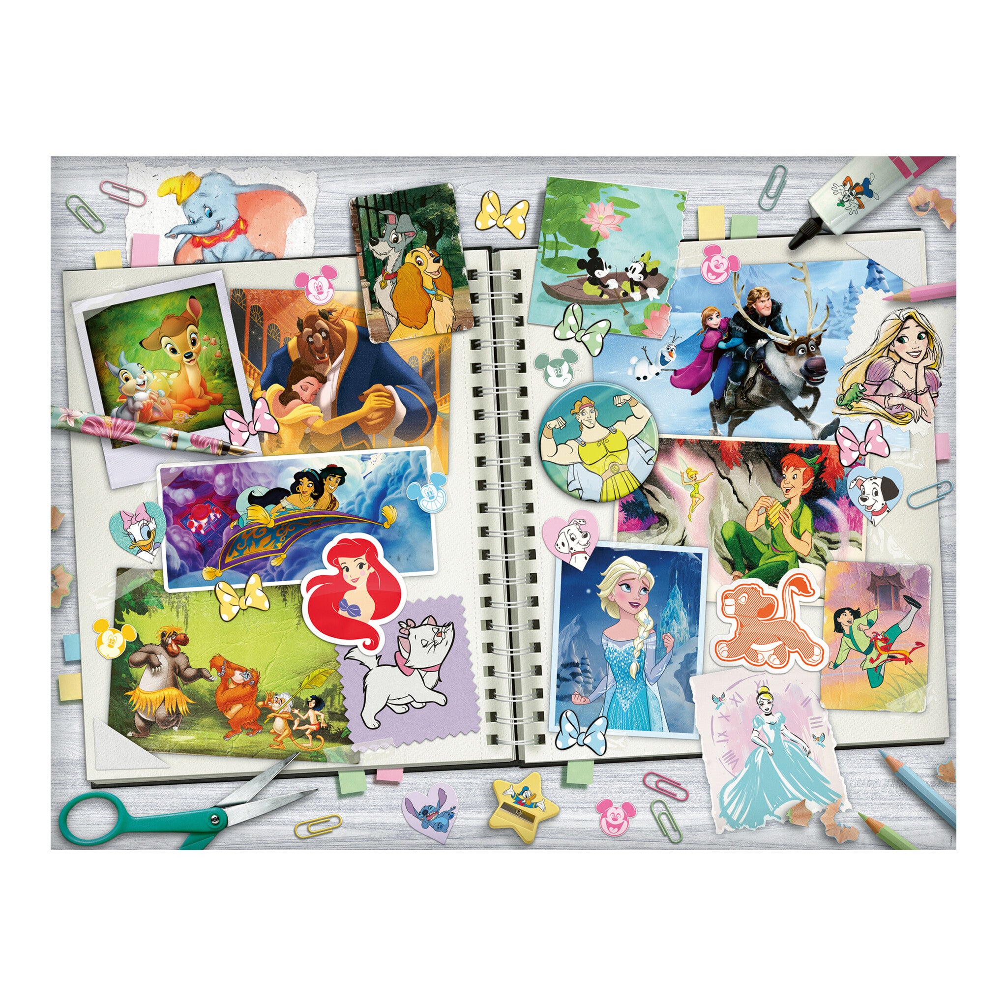 Ravensburger Disney Scrapbook 2000 Piece Jigsaw Puzzle