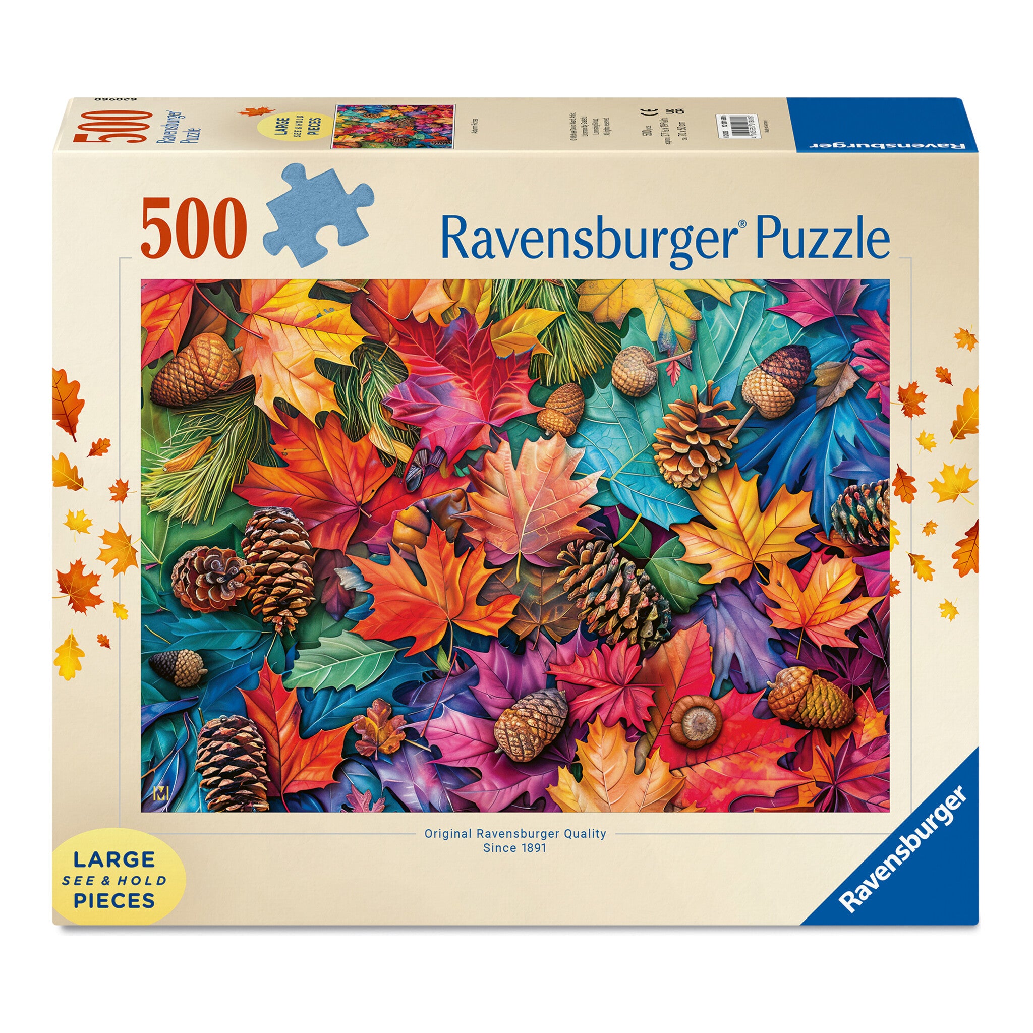 Ravensburger Autumn Riches 500 Piece Large Format Jigsaw Puzzle