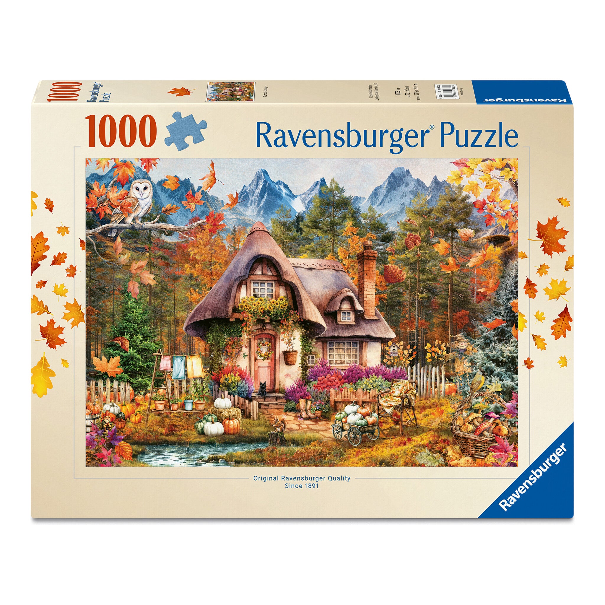 Ravensburger Pumpkin Cottage 1000 Piece Jigsaw Puzzle