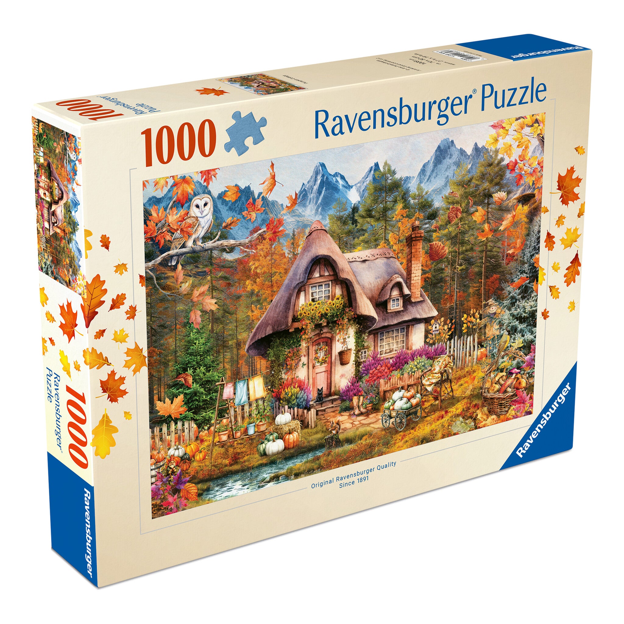 Ravensburger Pumpkin Cottage 1000 Piece Jigsaw Puzzle