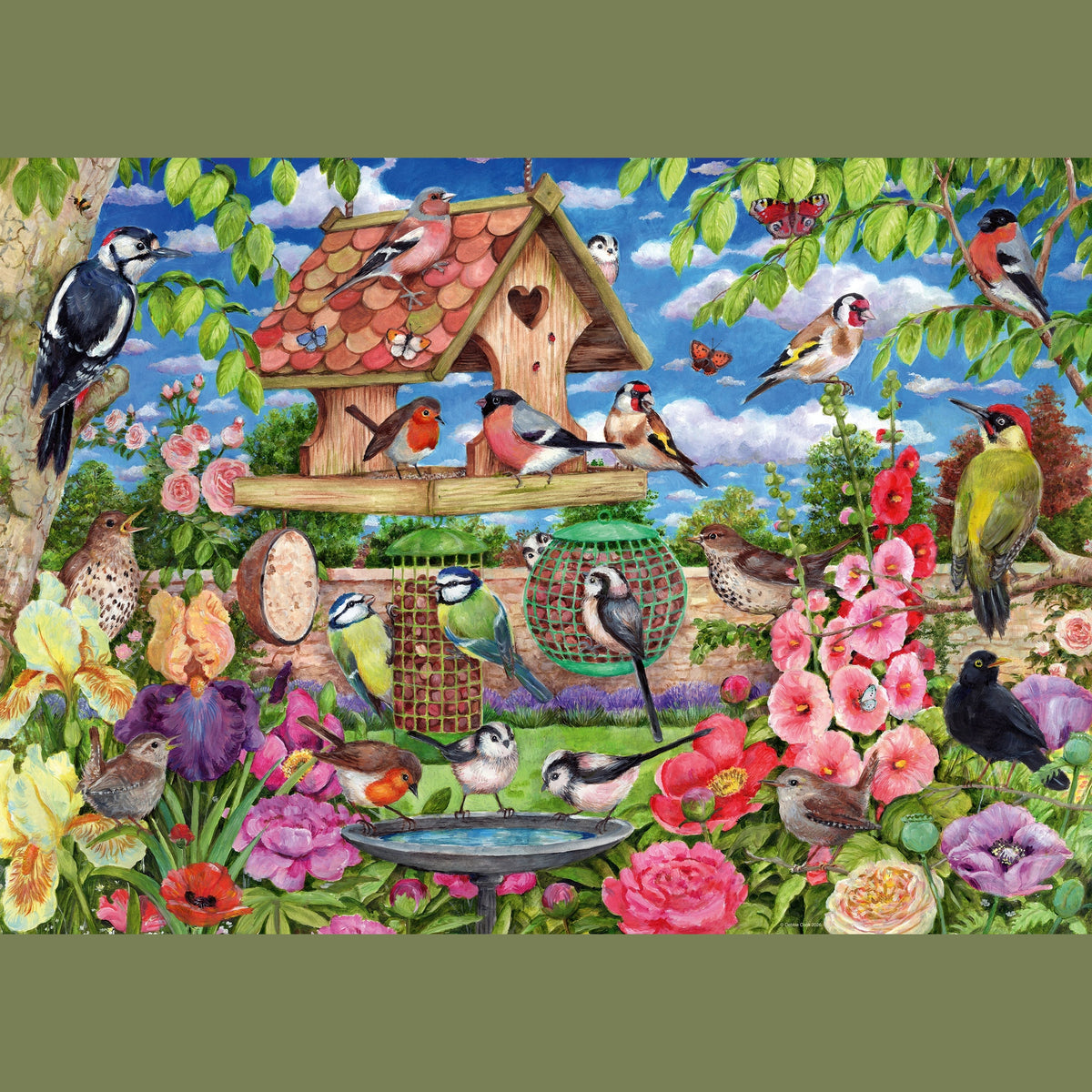 Ravensburger A Bird's Banquet 1000-Piece Jigsaw Puzzle