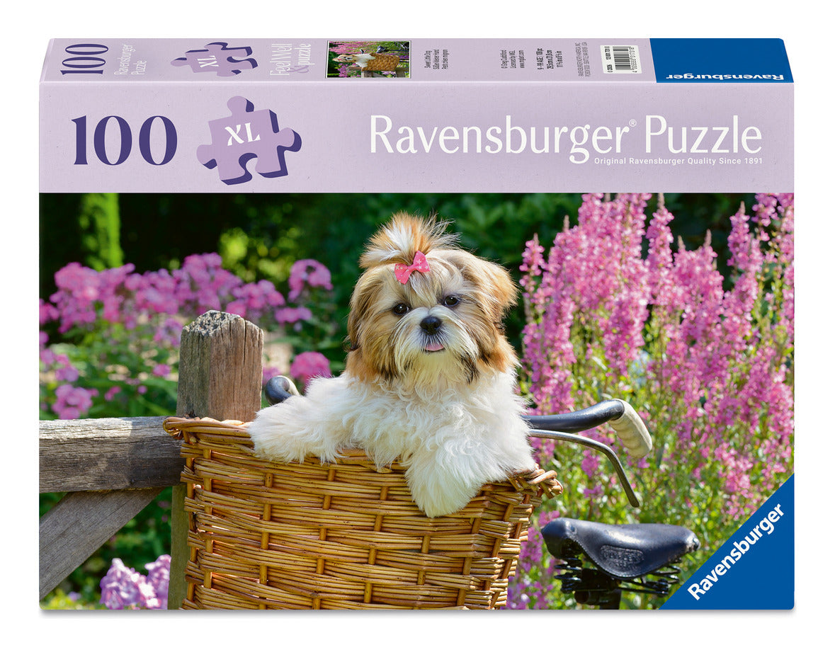 Ravensburger Sweet Little Dogs 100-Piece XXL Jigsaw Puzzle