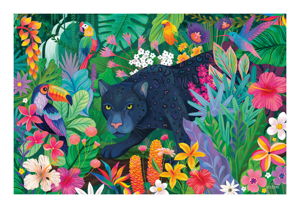 Ravensburger Panther in Flower Jungle 3000 Piece Jigsaw Puzzle