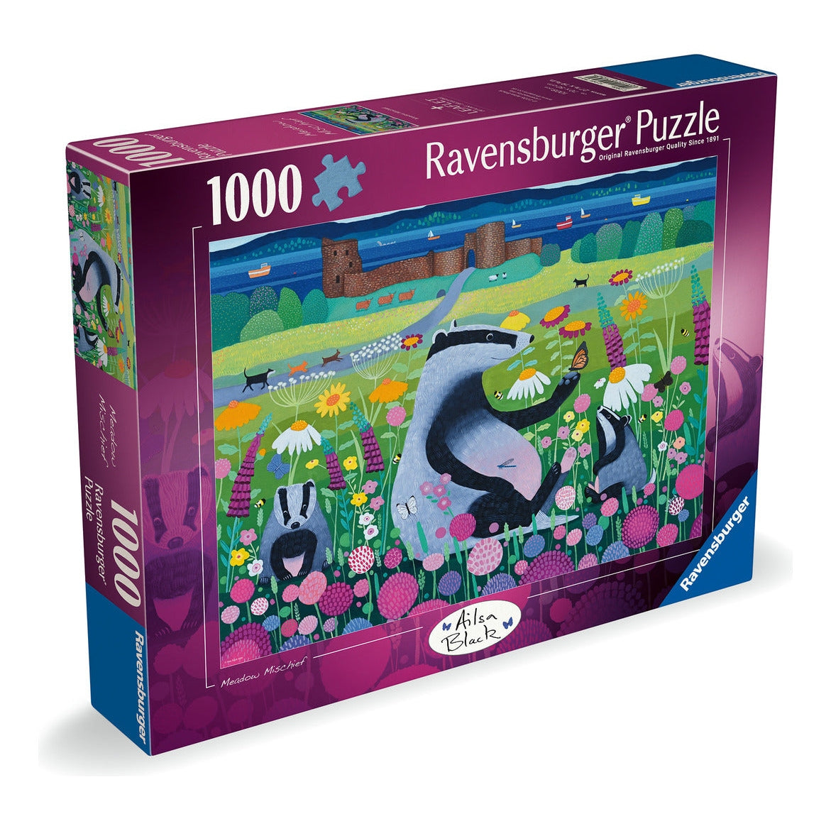 Ravensburger Meadow Mischief 1000 Piece Jigsaw Puzzle