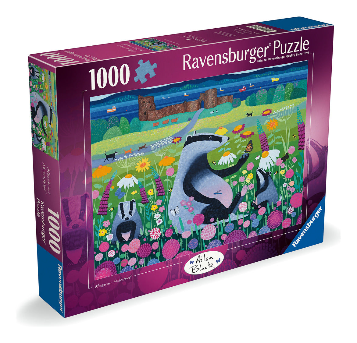 Ravensburger Meadow Mischief 1000 Piece Jigsaw Puzzle