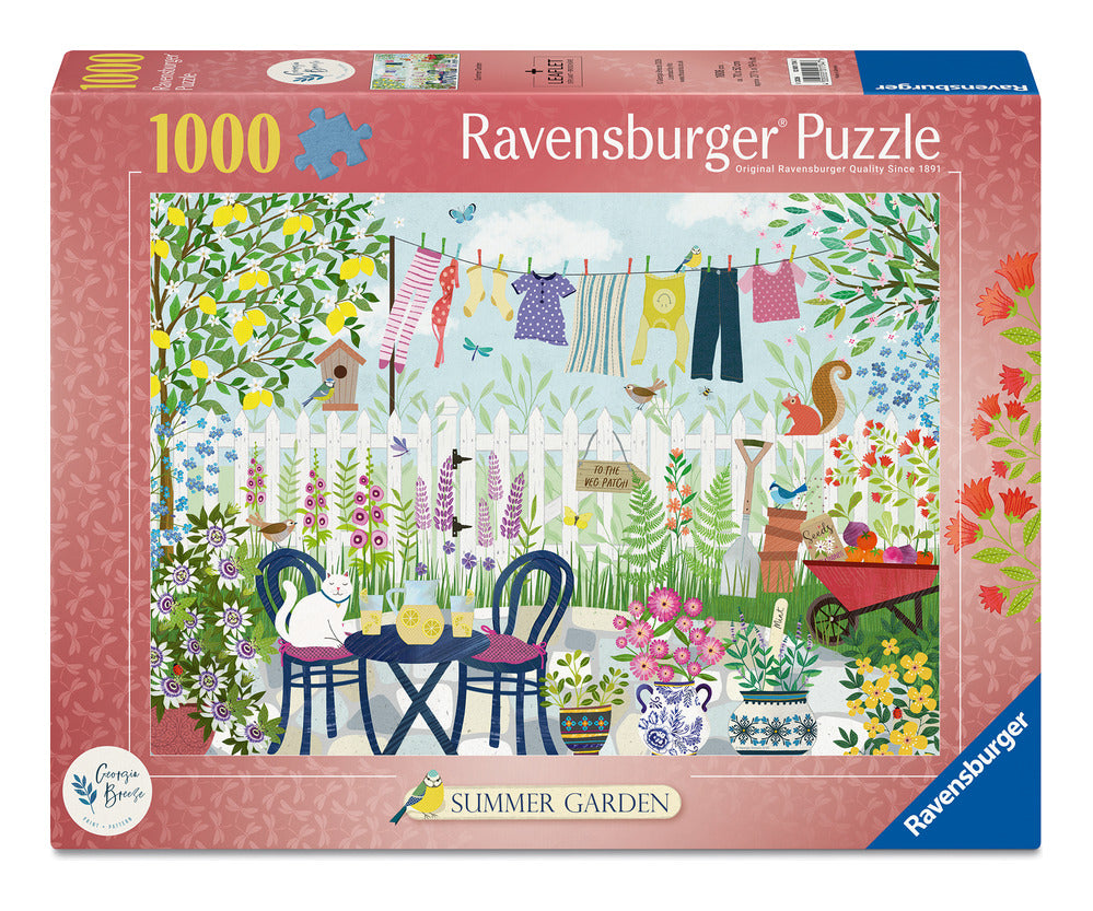 Ravensburger Summer Garden 1000 Piece Jigsaw Puzzle