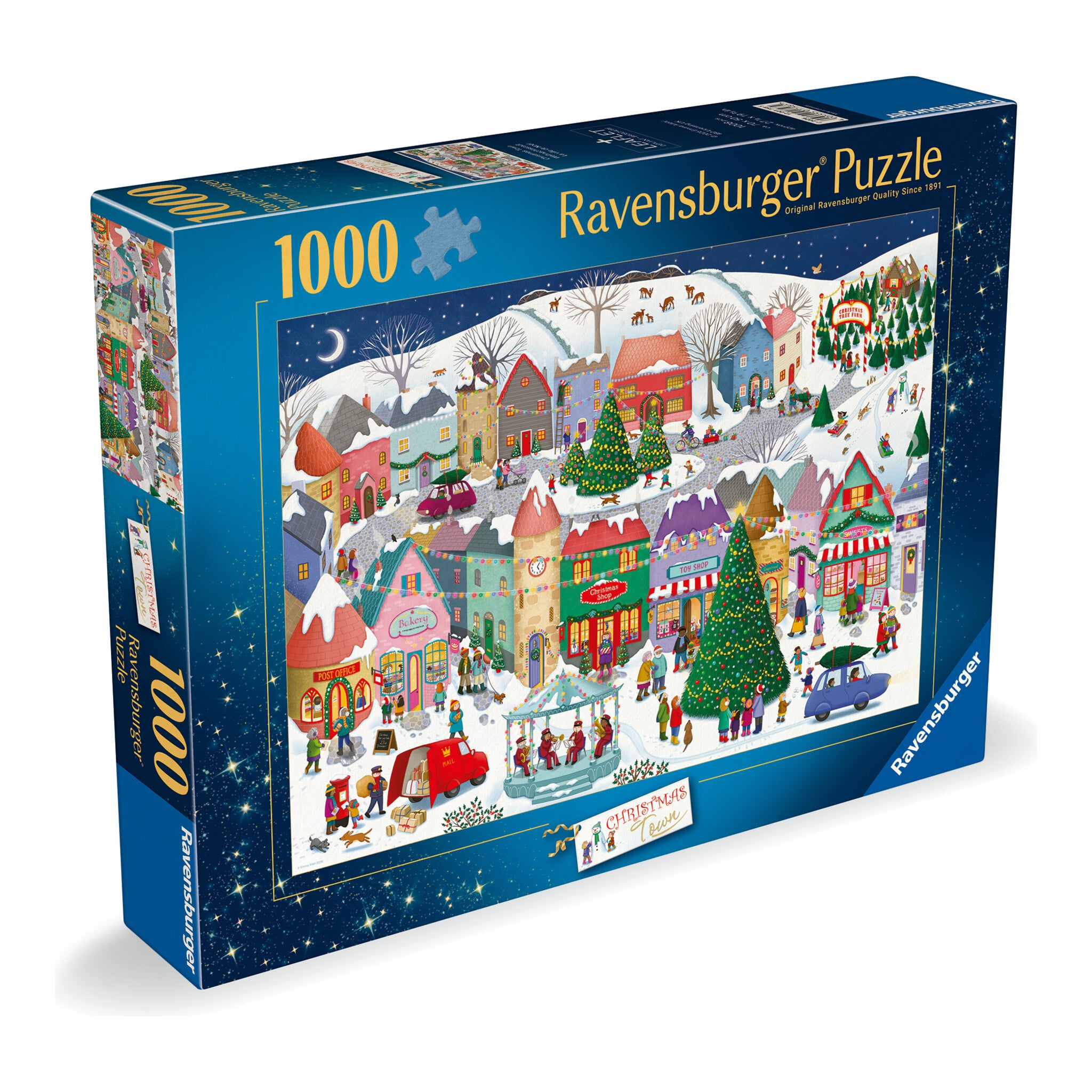 Ravensburger Christmas Town 1000 Piece Jigsaw Puzzle