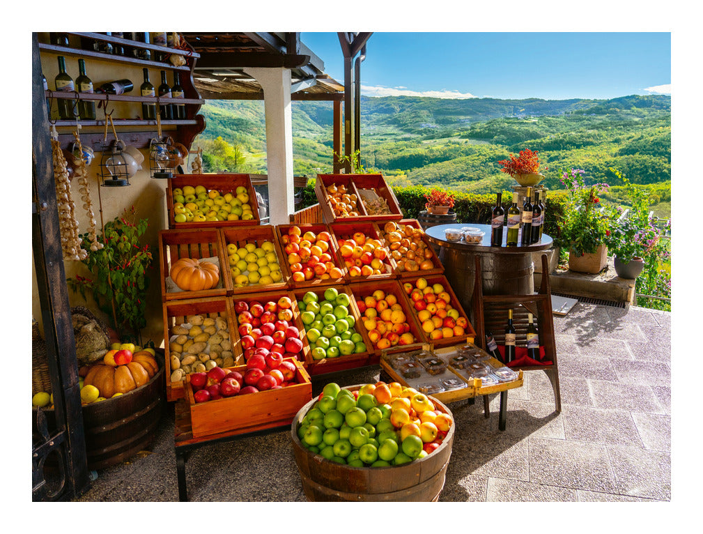 Ravensburger Fruit & Veg Market, Croatia 500 Piece Jigsaw Puzzle
