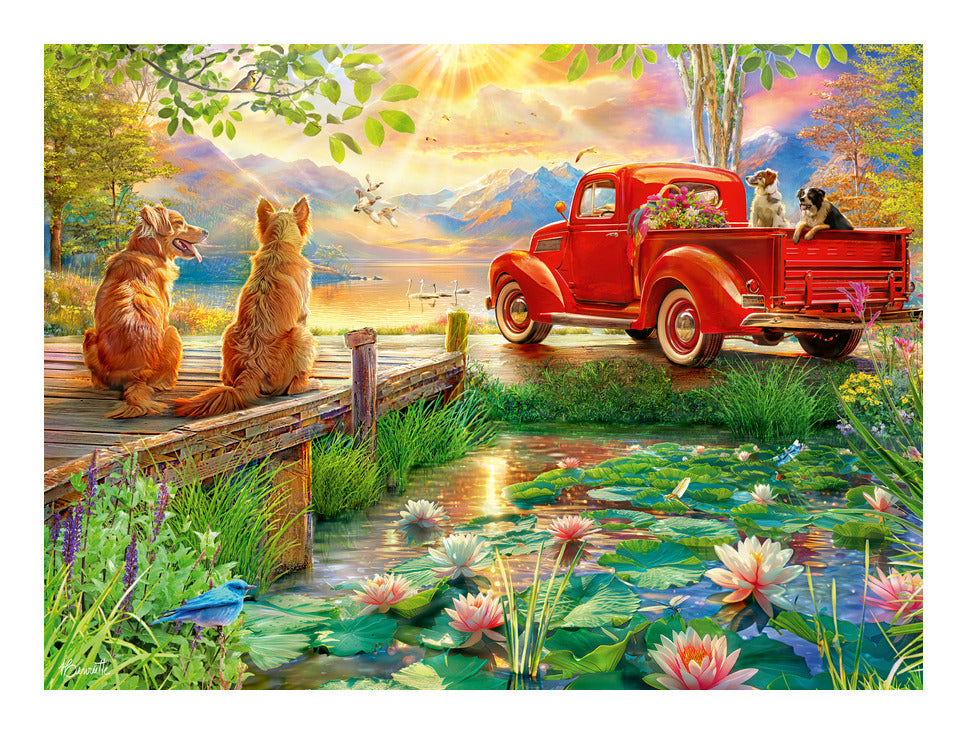 Ravensburger Summer Love 500 Piece Jigsaw Puzzle