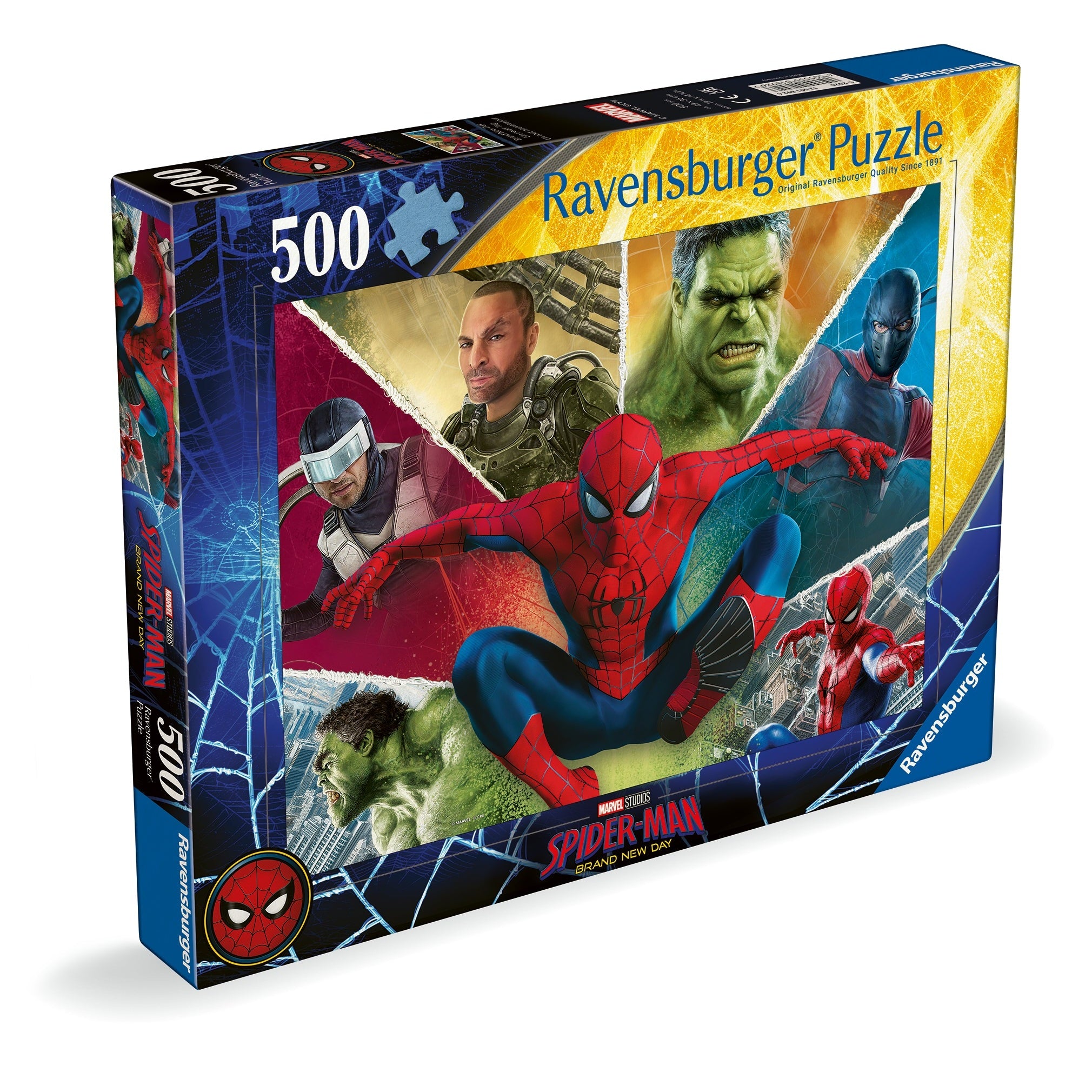 Ravensburger Marvel Spider-Man Brand New Day 500-Piece Jigsaw Puzzle
