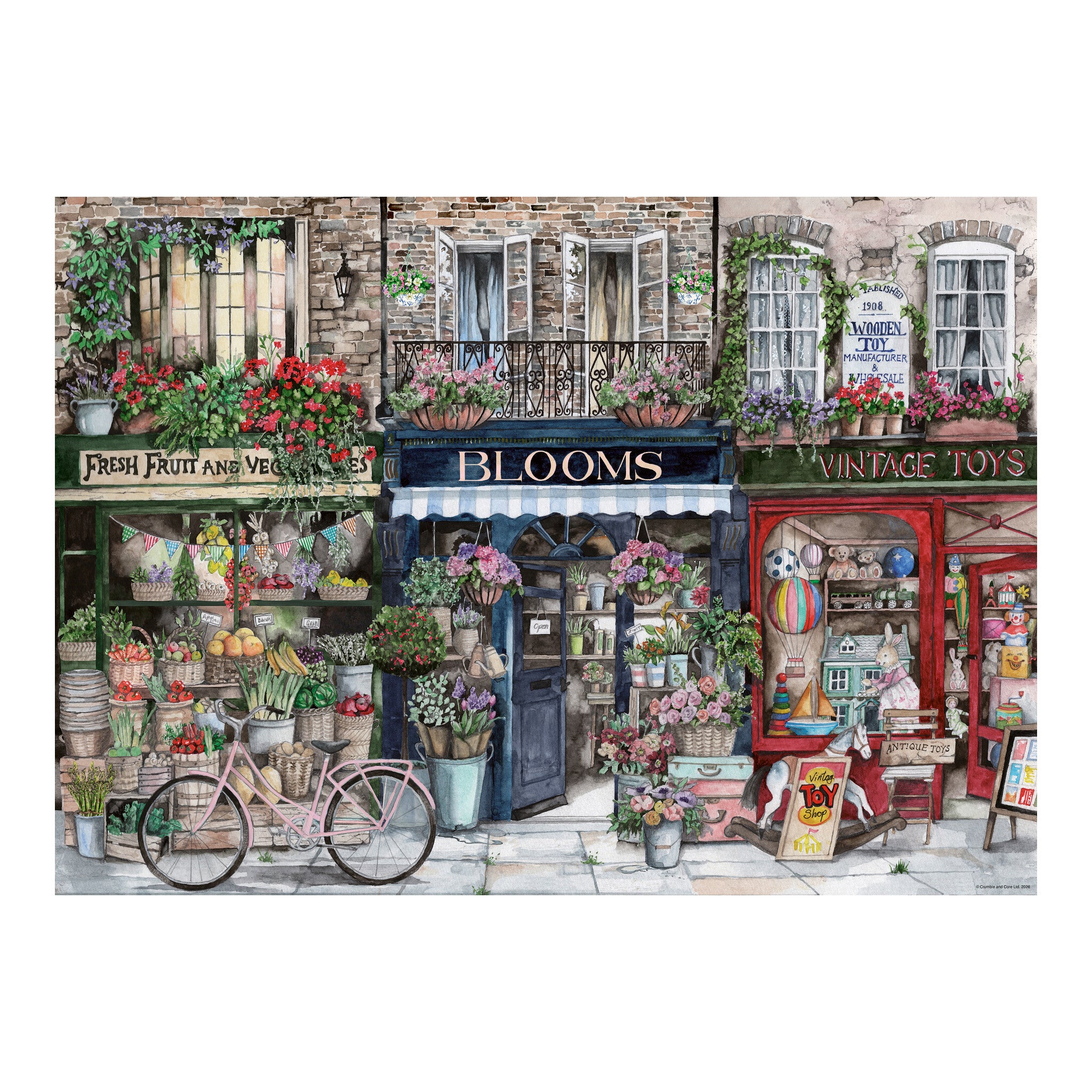 Ravensburger Busy High Street No. 1 1000 Piece Jigsaw Puzzle