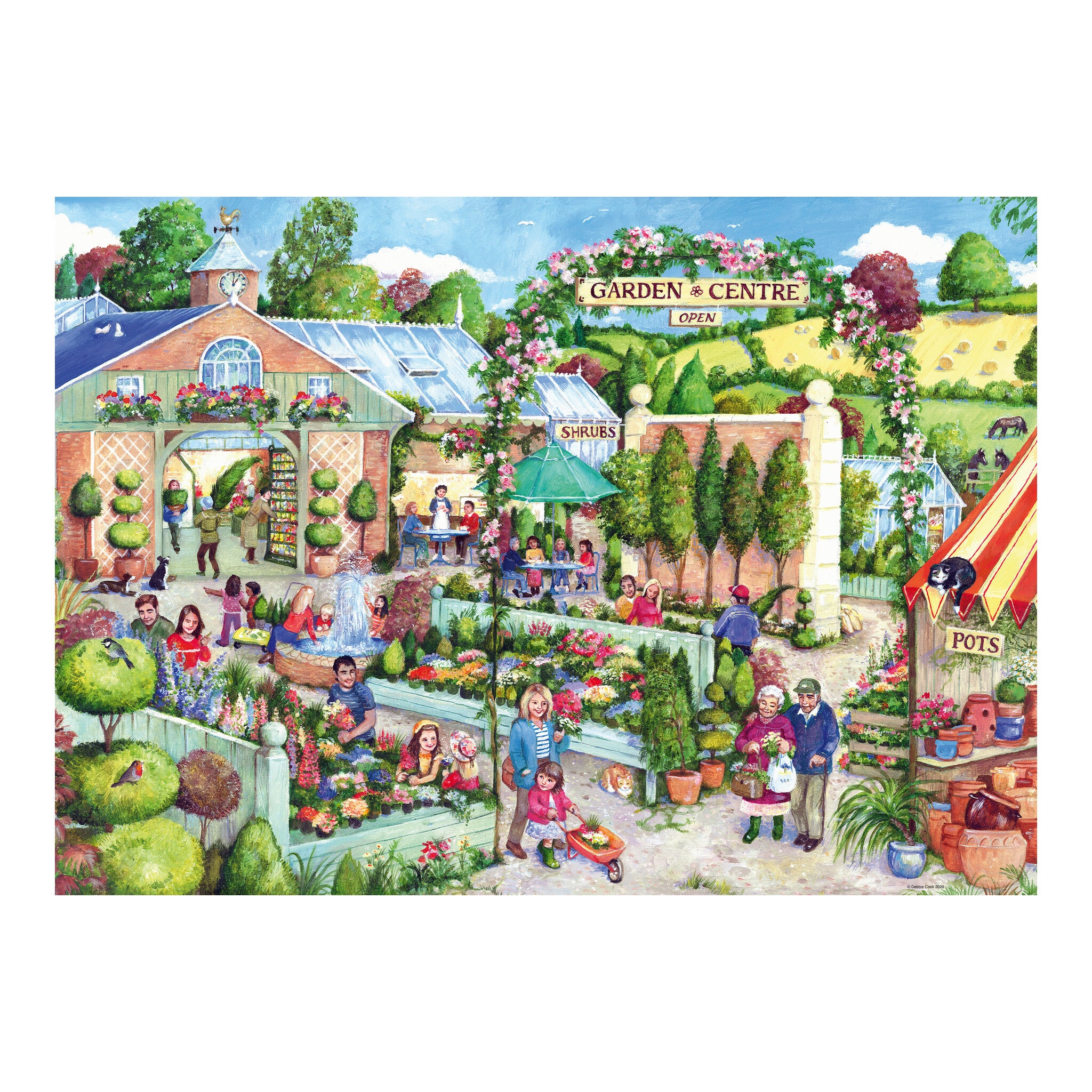 Ravensburger Garden Centre 500pc Large Format Jigsaw Puzzle
