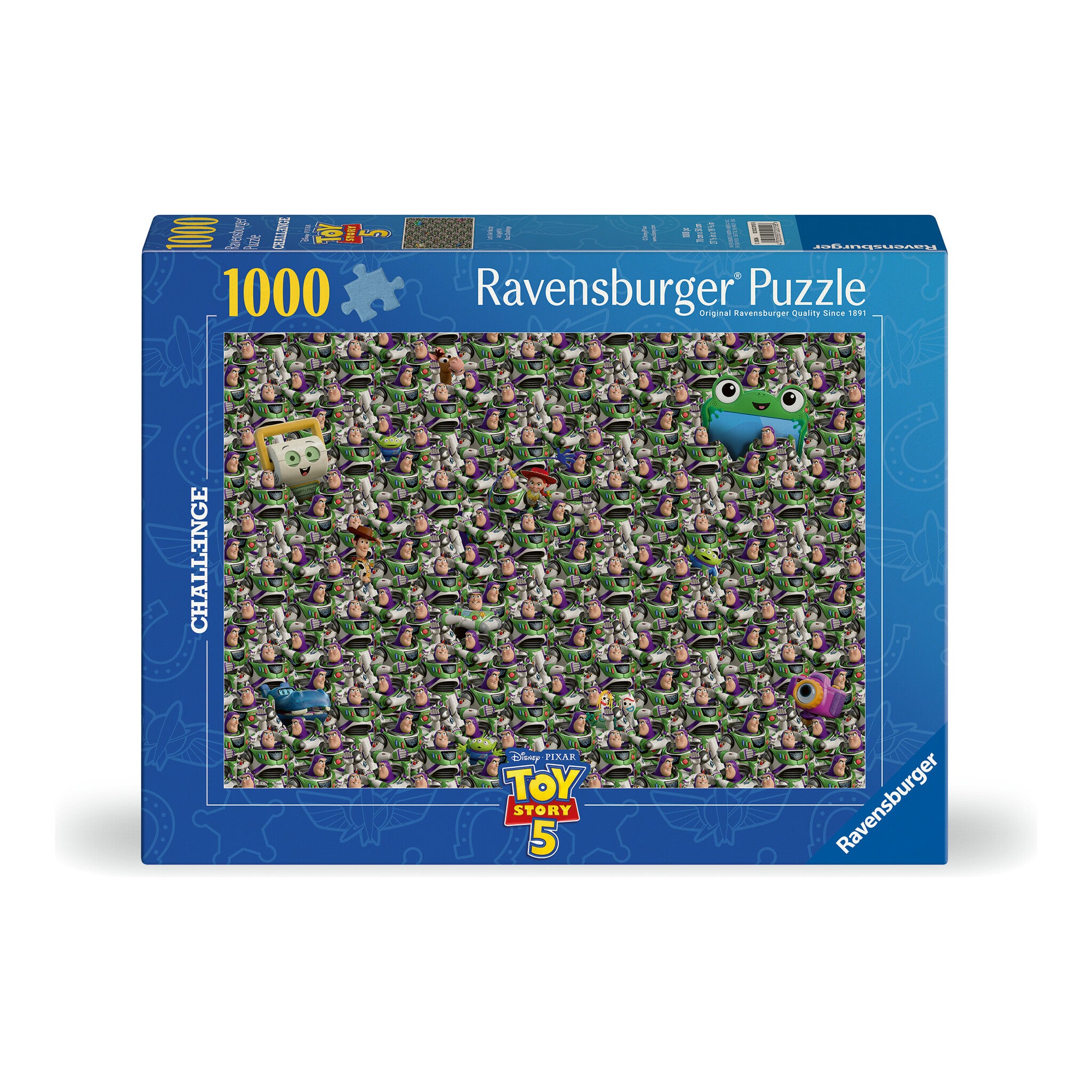 Ravensburger Disney Pixar Toy Story Buzz Lightyear Challenge 1000 Piece Jigsaw Puzzle