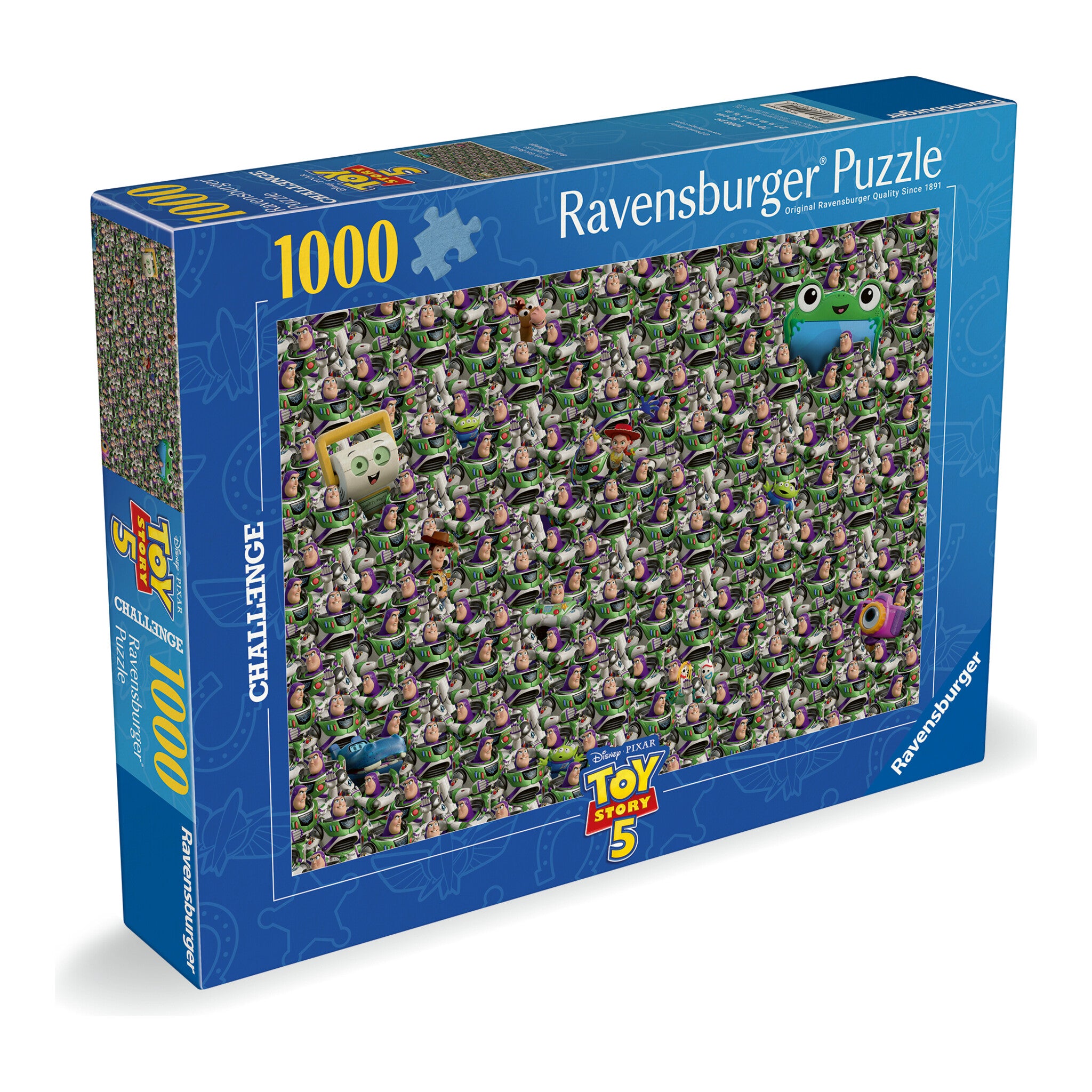Ravensburger Disney Pixar Toy Story Buzz Lightyear Challenge 1000 Piece Jigsaw Puzzle