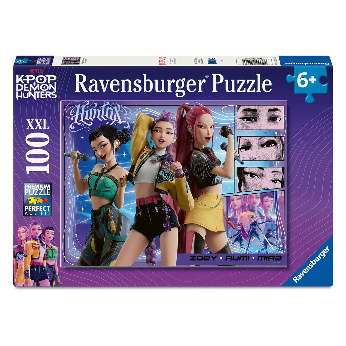 Ravensburger KPop Demon Hunters 100 Piece XXL Jigsaw Puzzle