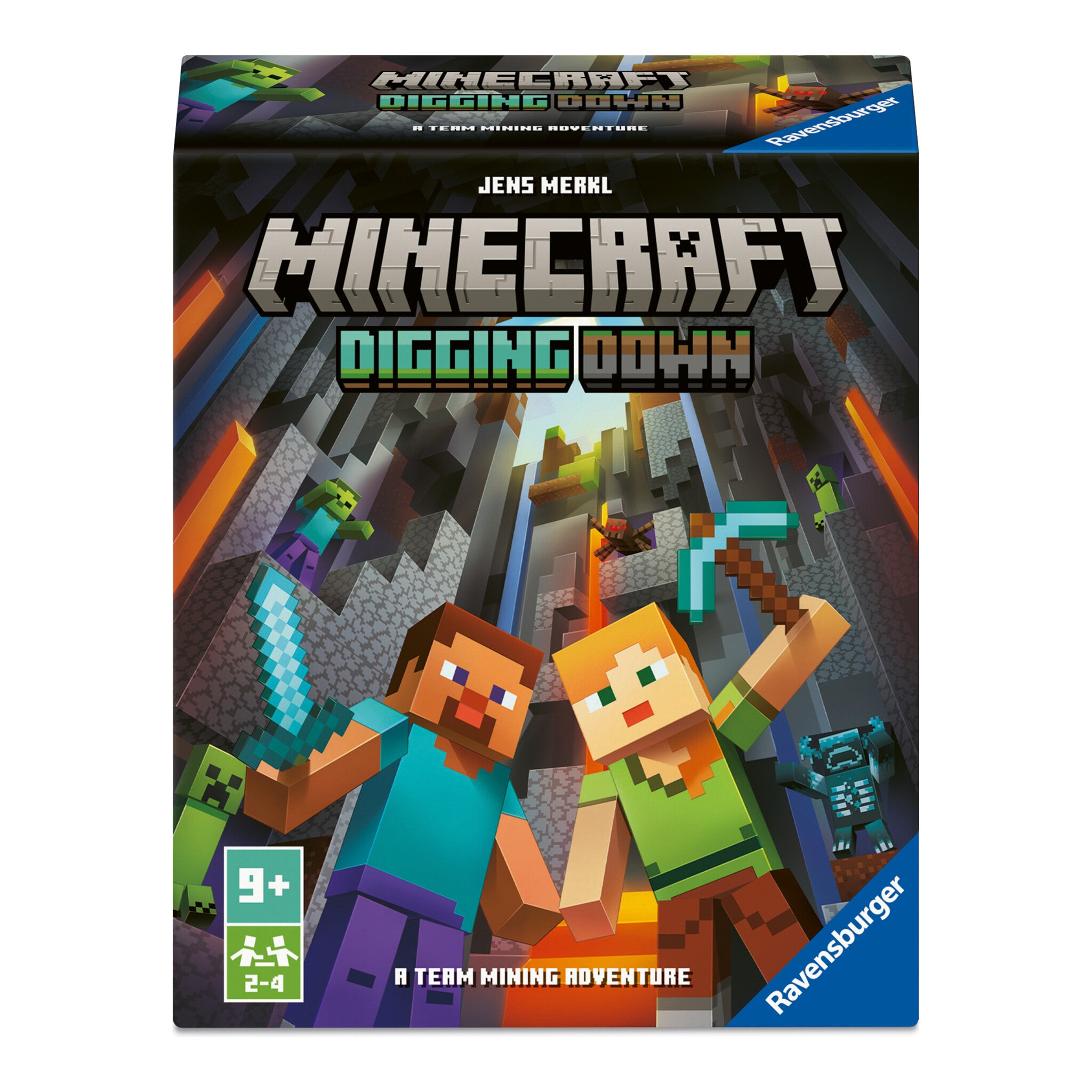 Ravensburger Minecraft Digging Down Card Game