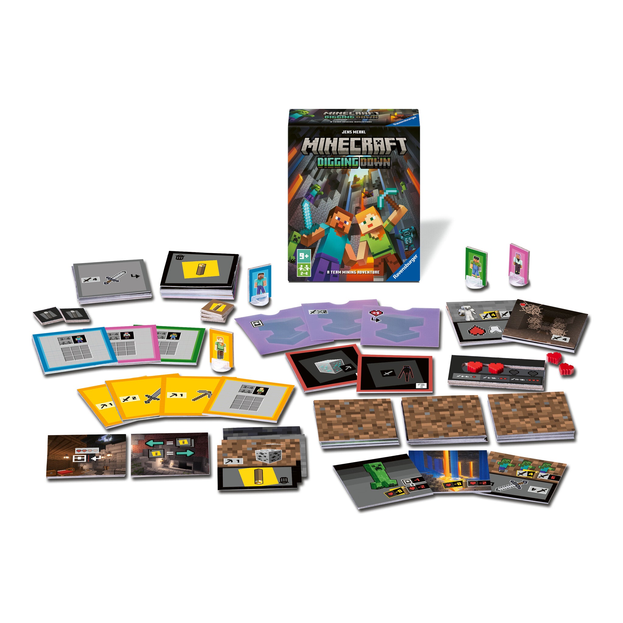 Ravensburger Minecraft Digging Down Card Game