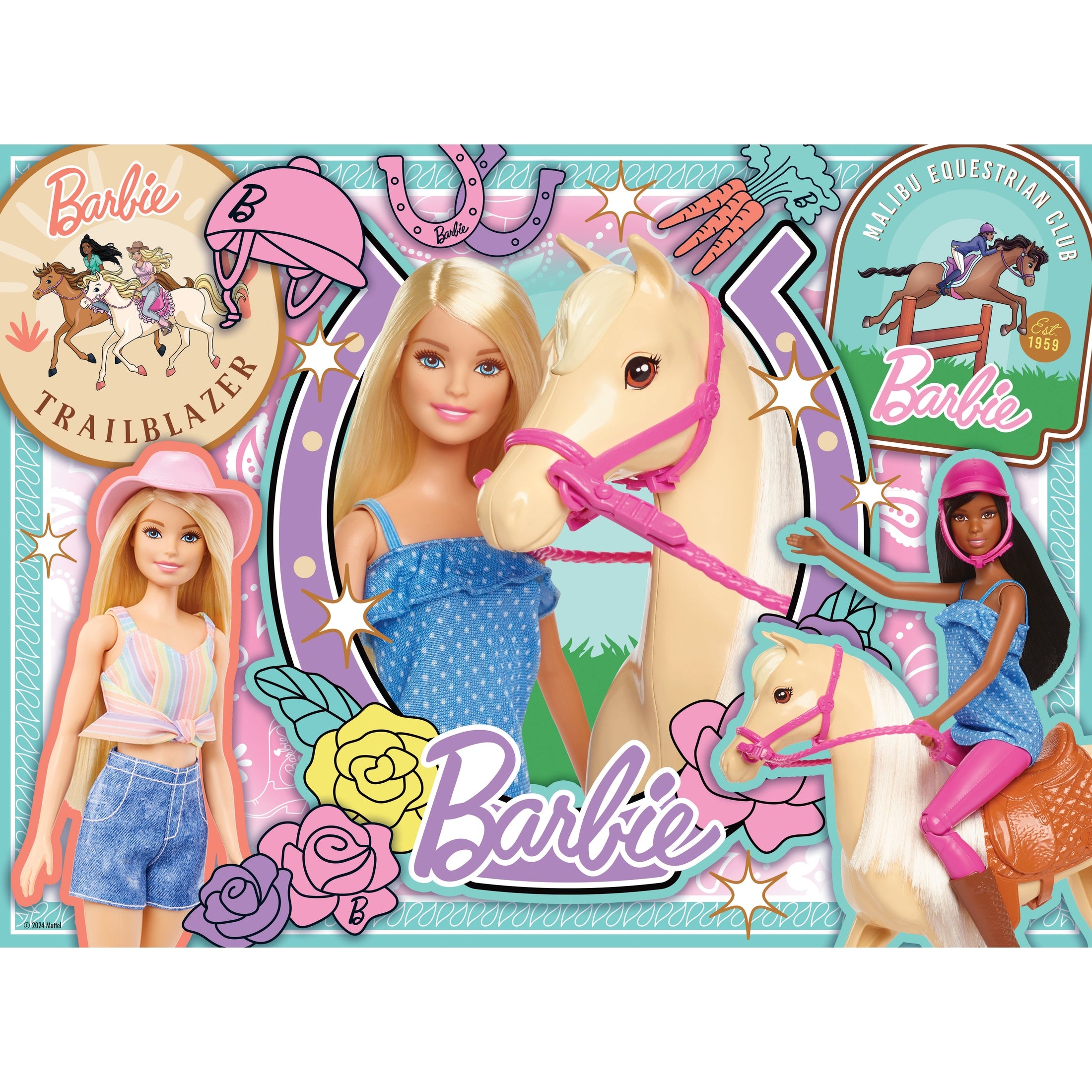 Ravensburger Barbie 100pc XXL Jigsaw Puzzle for Kids