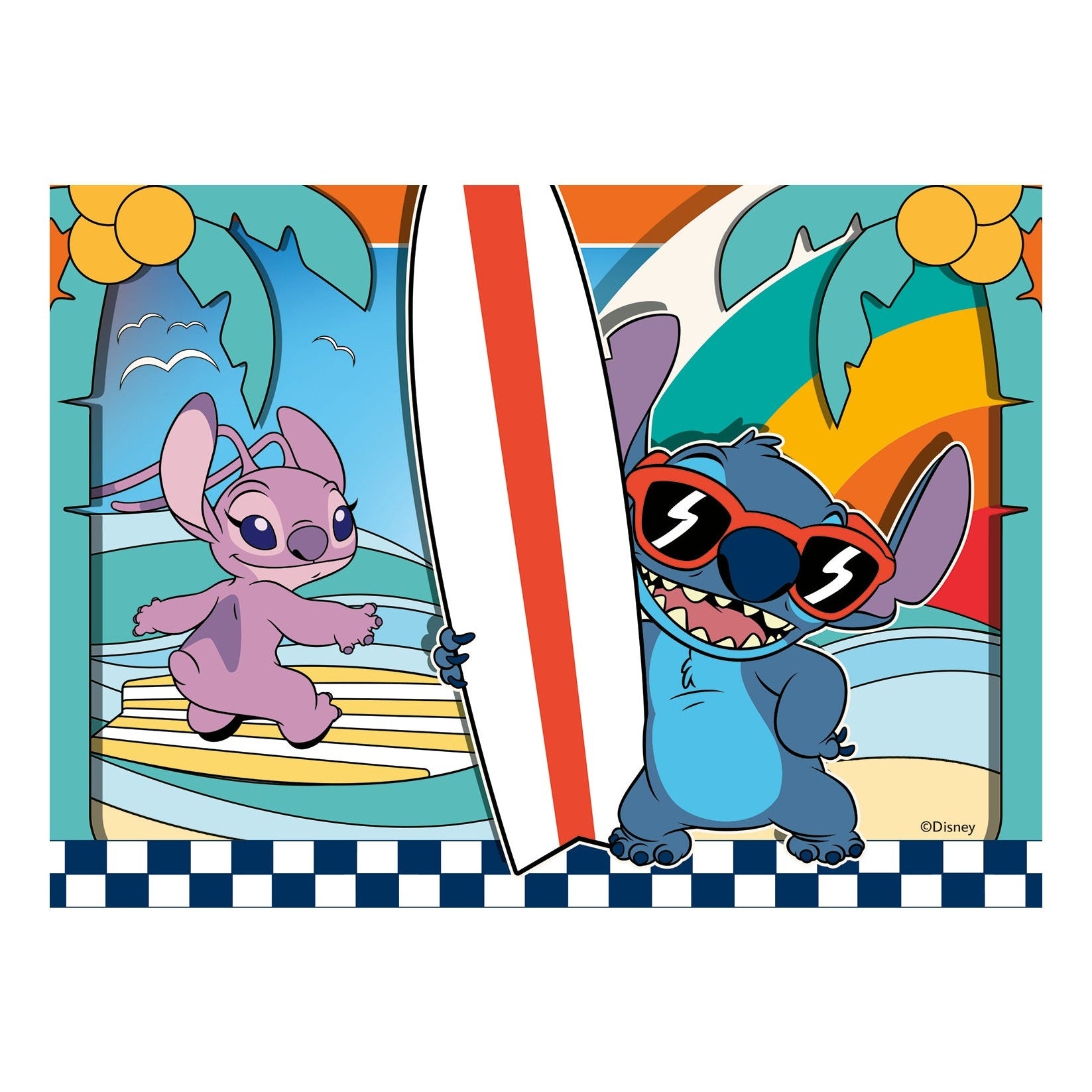 Ravensburger Disney Stitch 4 in a Box Puzzle Collection