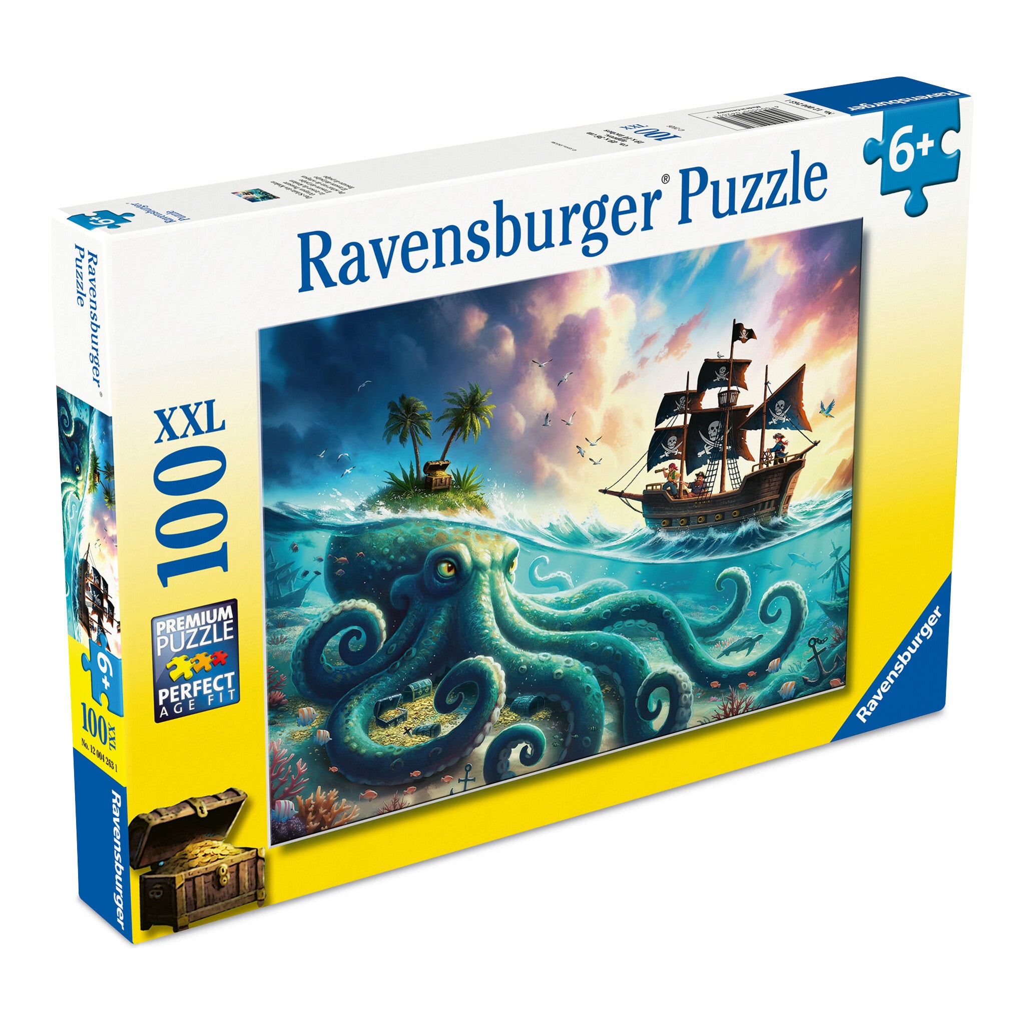Ravensburger Pirate Treasure 100 XXL Piece Jigsaw Puzzle
