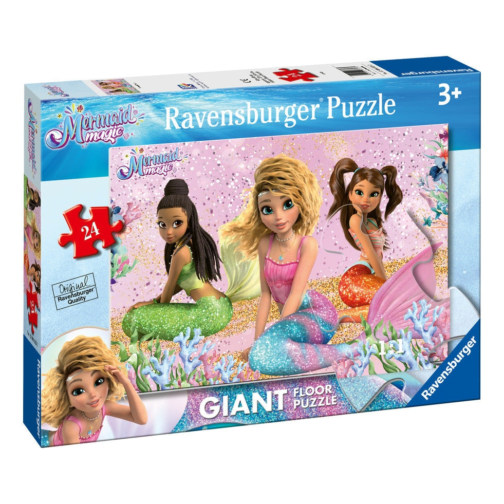Ravensburger Mermaid Magic Giant Floor Puzzle 24 Pieces