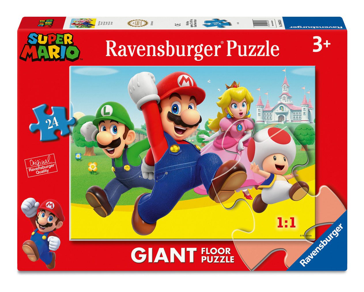 Ravensburger Super Mario Giant Floor Puzzle 24 Pieces