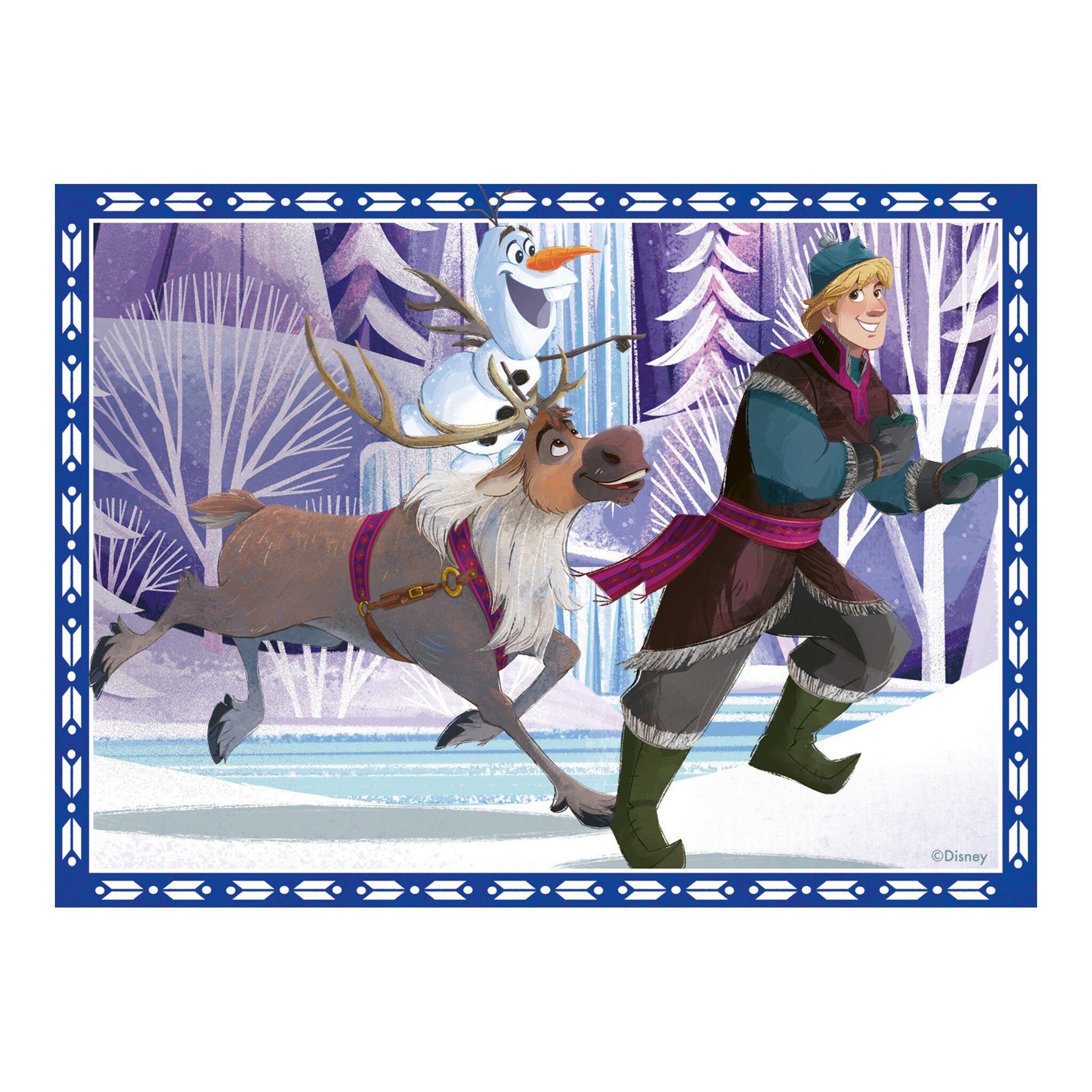 Ravensburger Disney Frozen 4 in a Box Jigsaw Puzzle Set – 72 Pieces