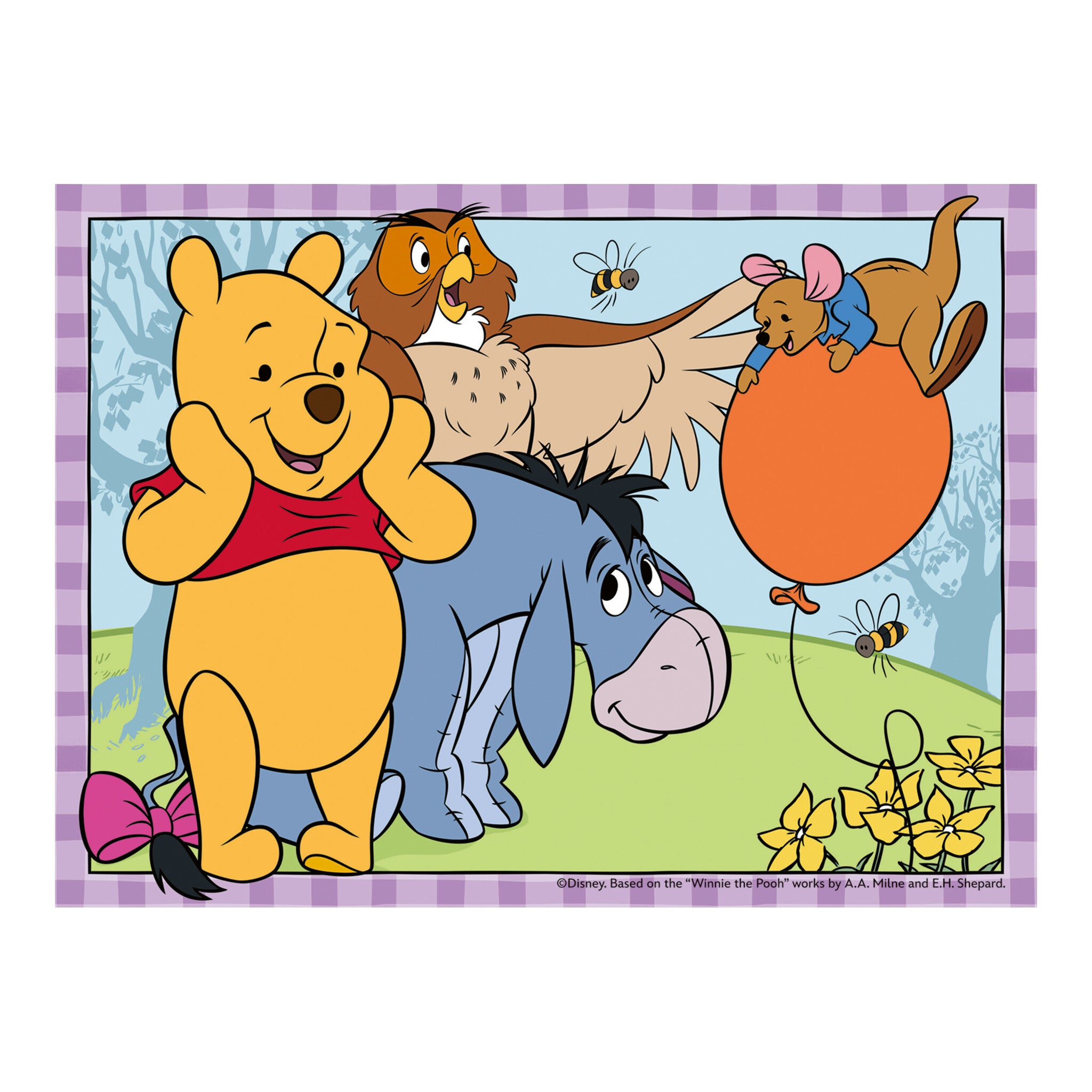 Ravensburger Disney Winnie the Pooh 4-in-a-Box Jigsaw Puzzles
