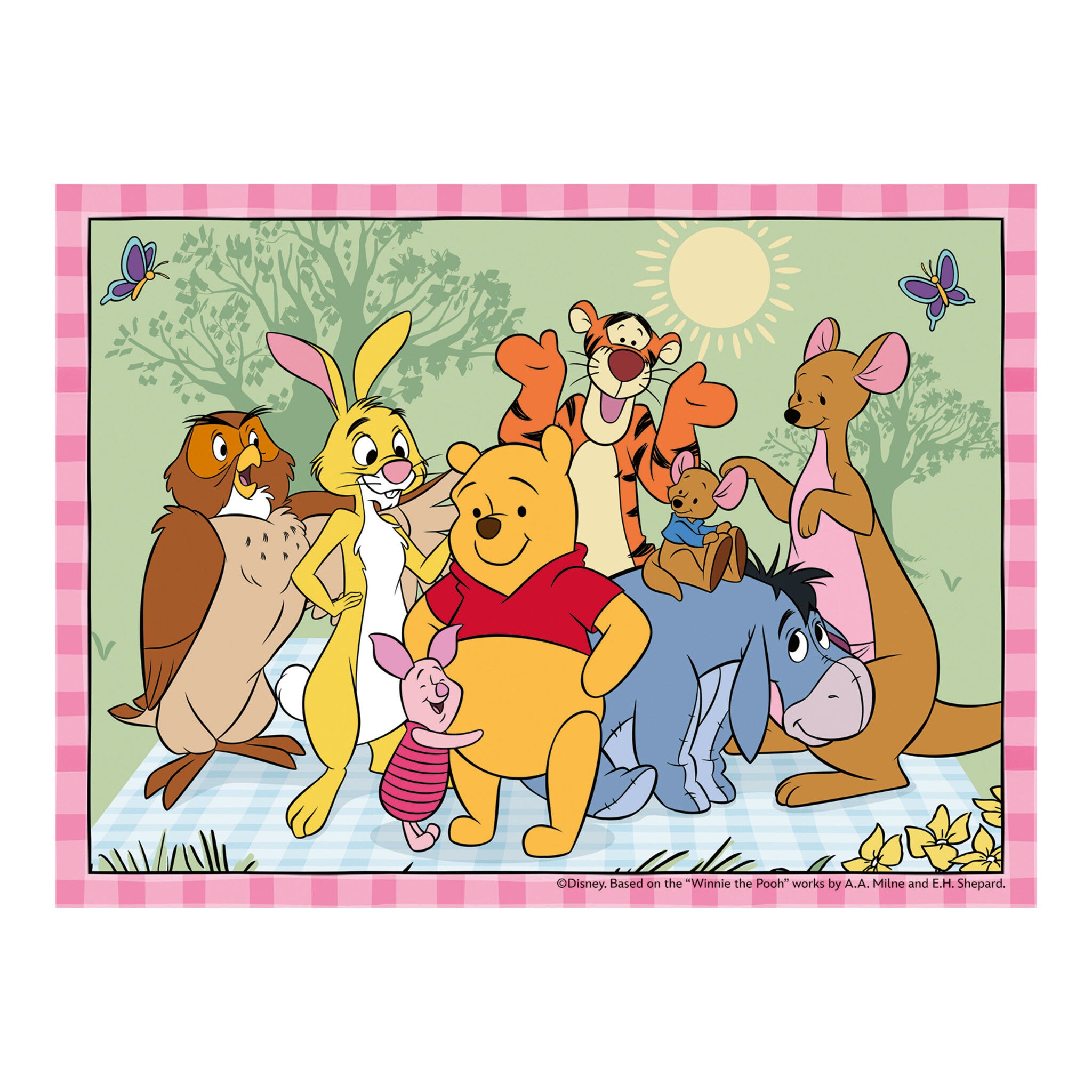 Ravensburger Disney Winnie the Pooh 4-in-a-Box Jigsaw Puzzles