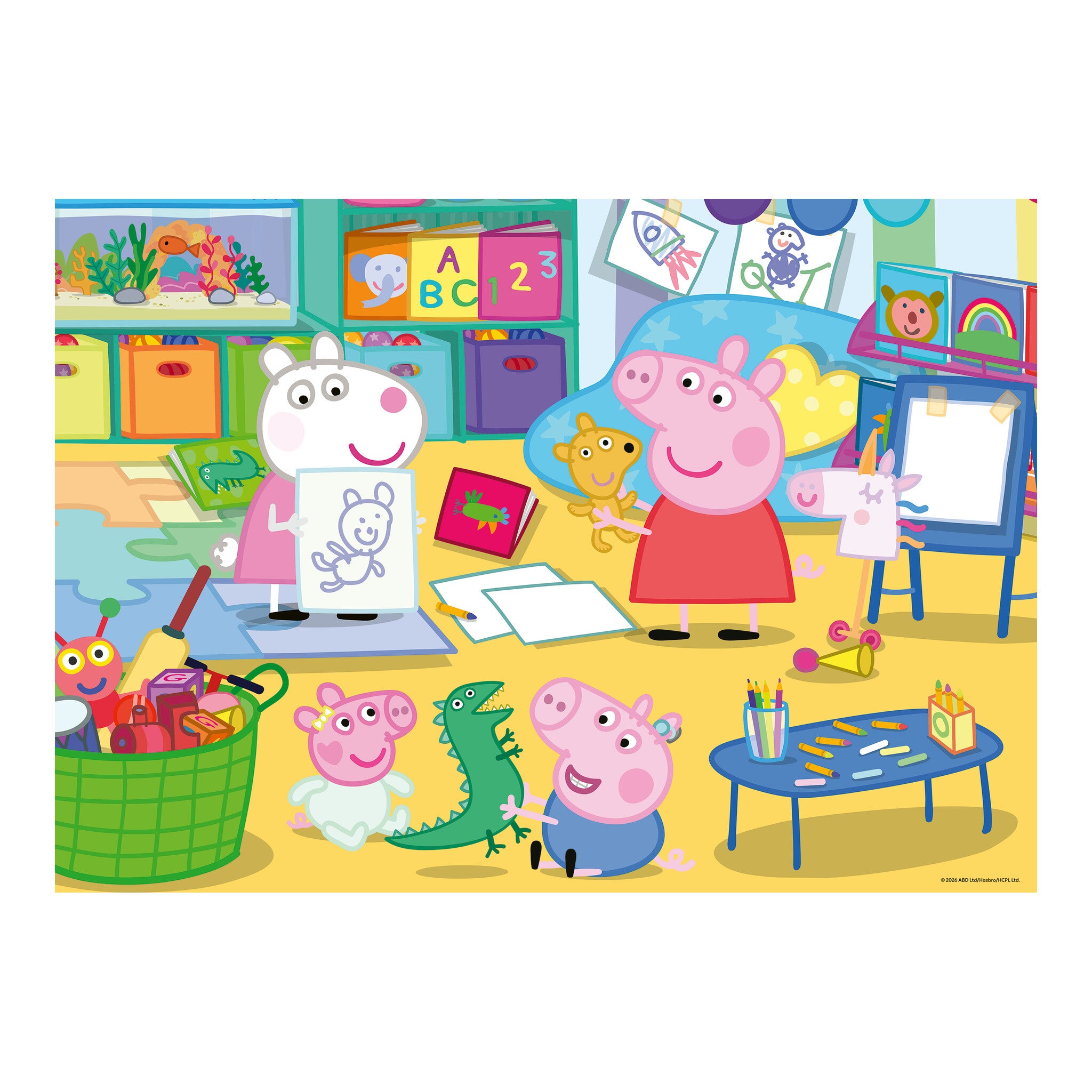Ravensburger Peppa Pig It’s Playtime Giant Floor Puzzle 24 Pieces