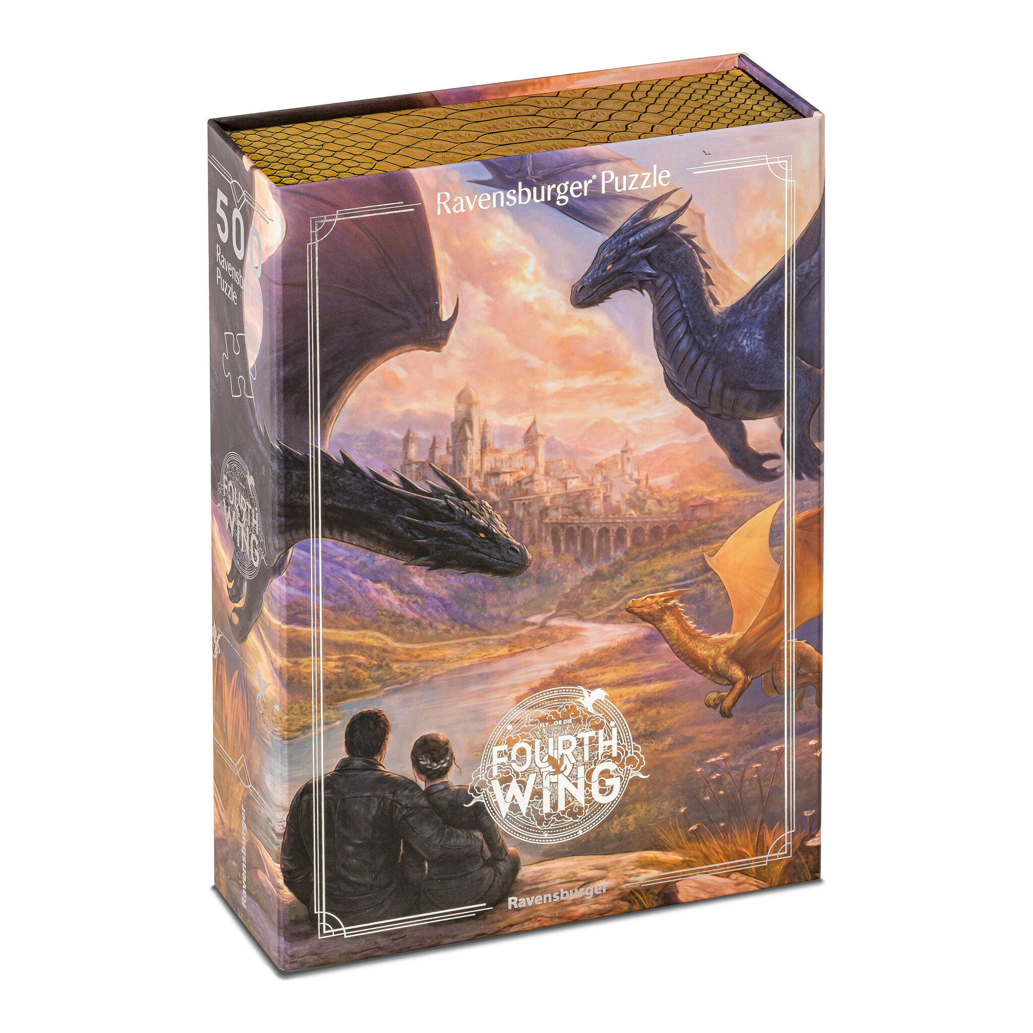Ravensburger Romantasy Fourth Wing 500-Piece Jigsaw Puzzle