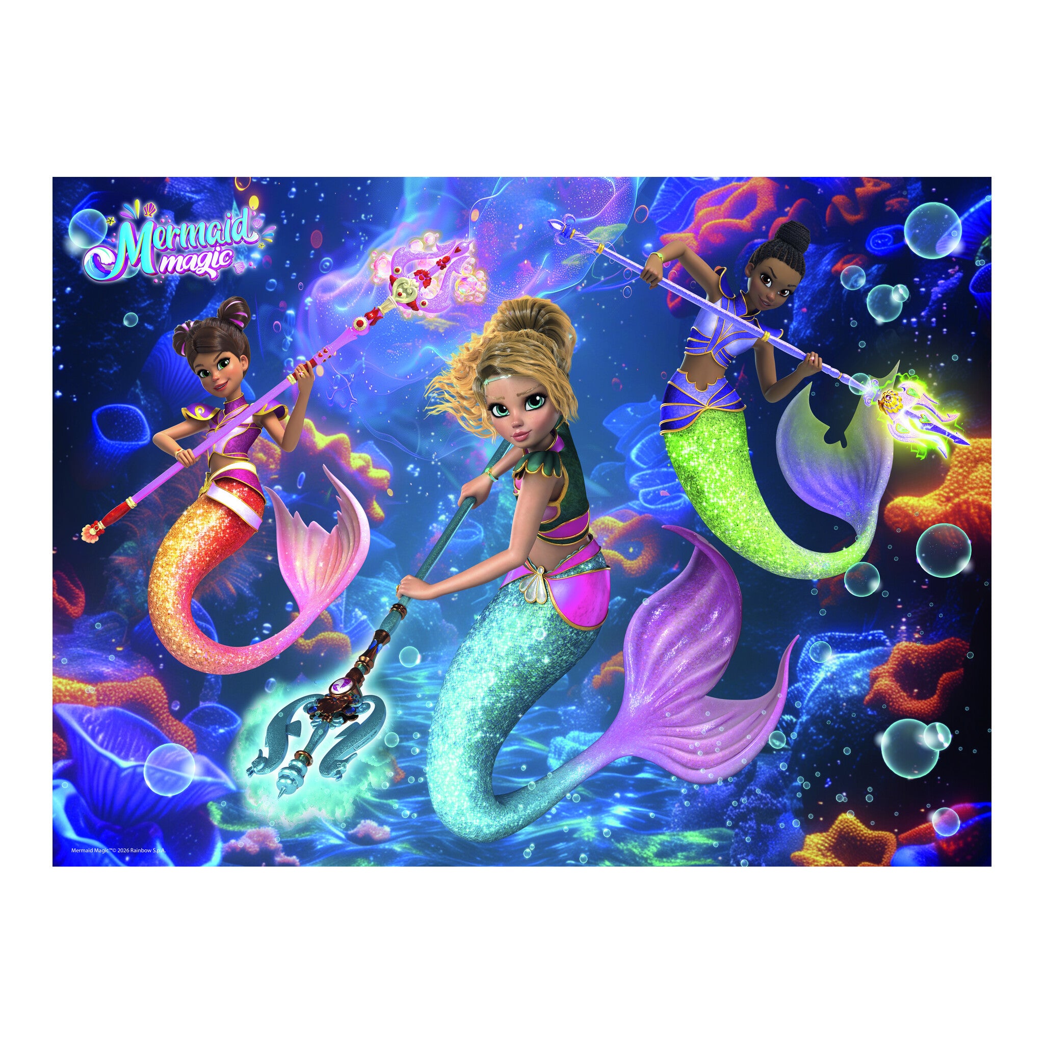 Ravensburger Mermaid Magic 100-Piece XXL Jigsaw Puzzle