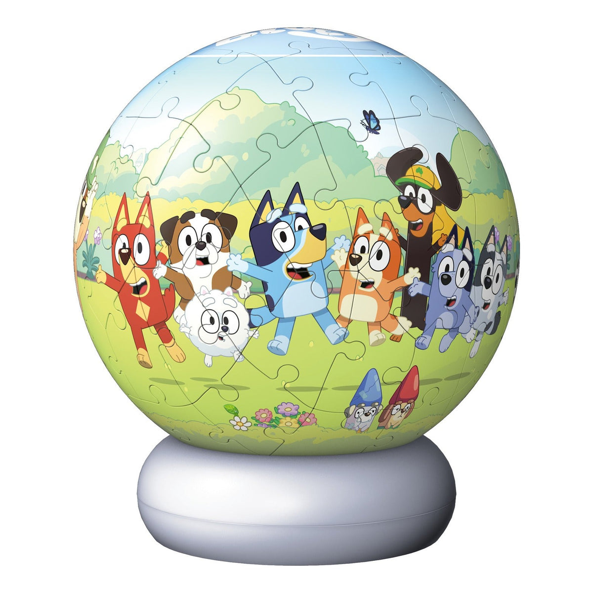 Ravensburger Bluey 3D Puzzle Ball Night Light – 72 Pieces