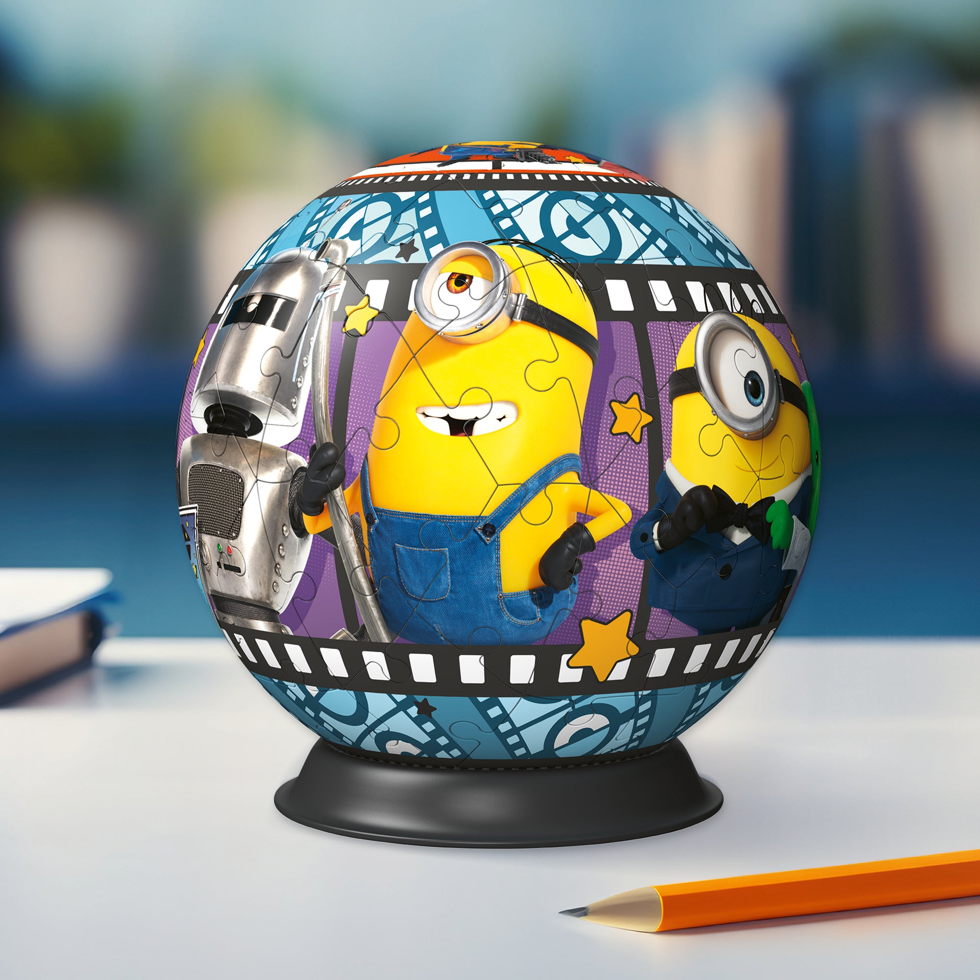 Ravensburger Minions 3 3D Puzzle Ball 72 Pieces