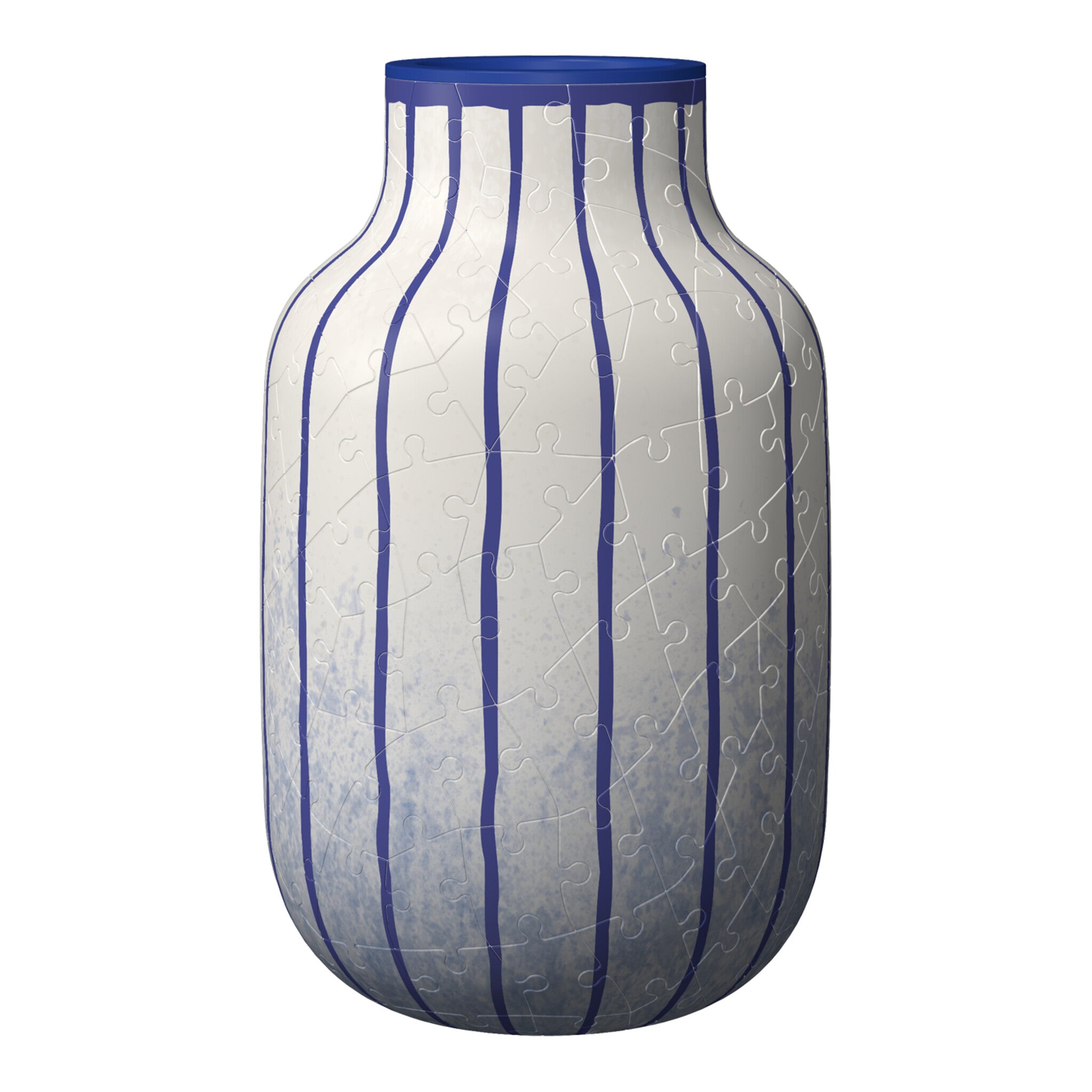 Ravensburger 3D Puzzle Vase Stripes Blue, 162 Pieces
