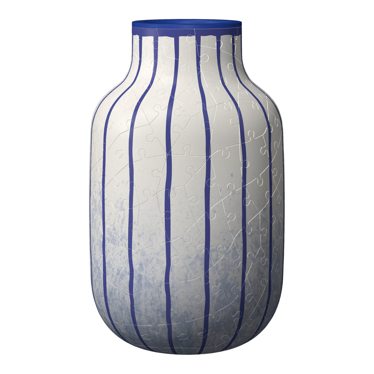 Ravensburger 3D Puzzle Vase Stripes Blue, 162 Pieces