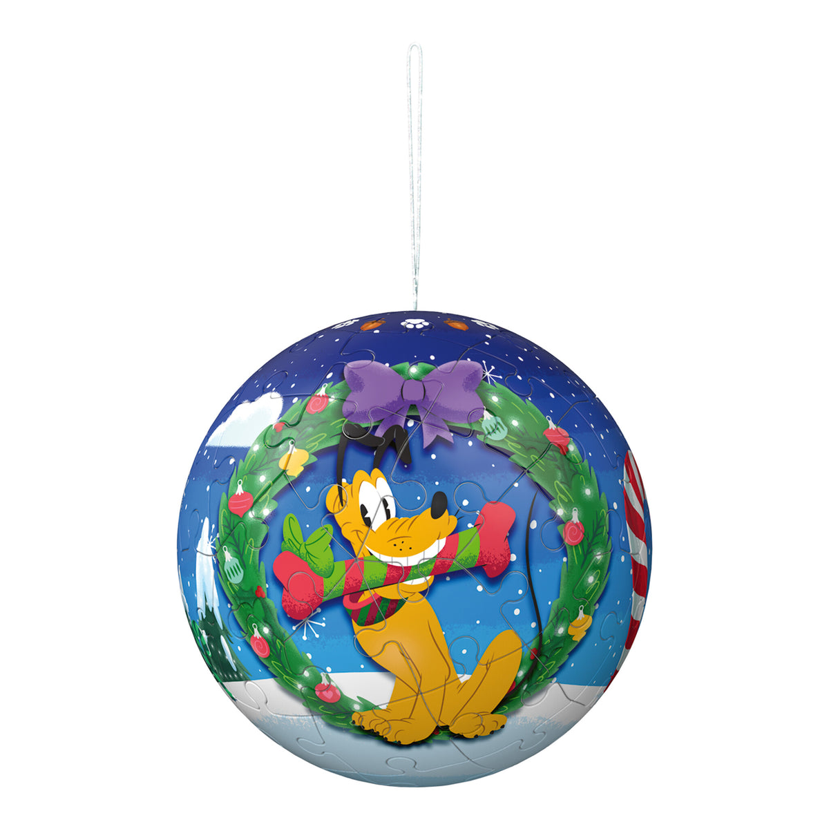 Ravensburger Disney Christmas Baubles 4 x 54 Piece 3D Puzzle Set