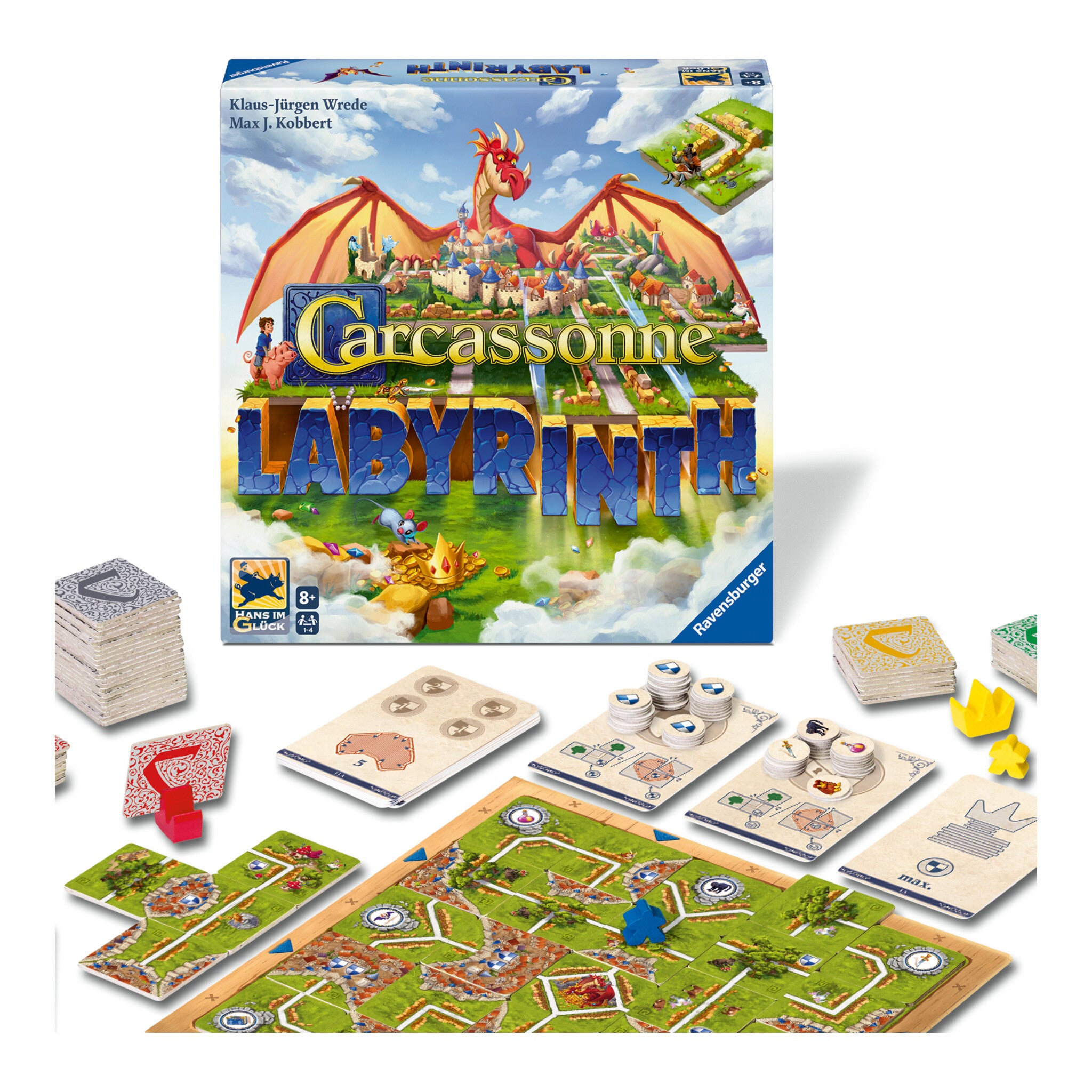 Ravensburger Carcassonne Labyrinth Board Game
