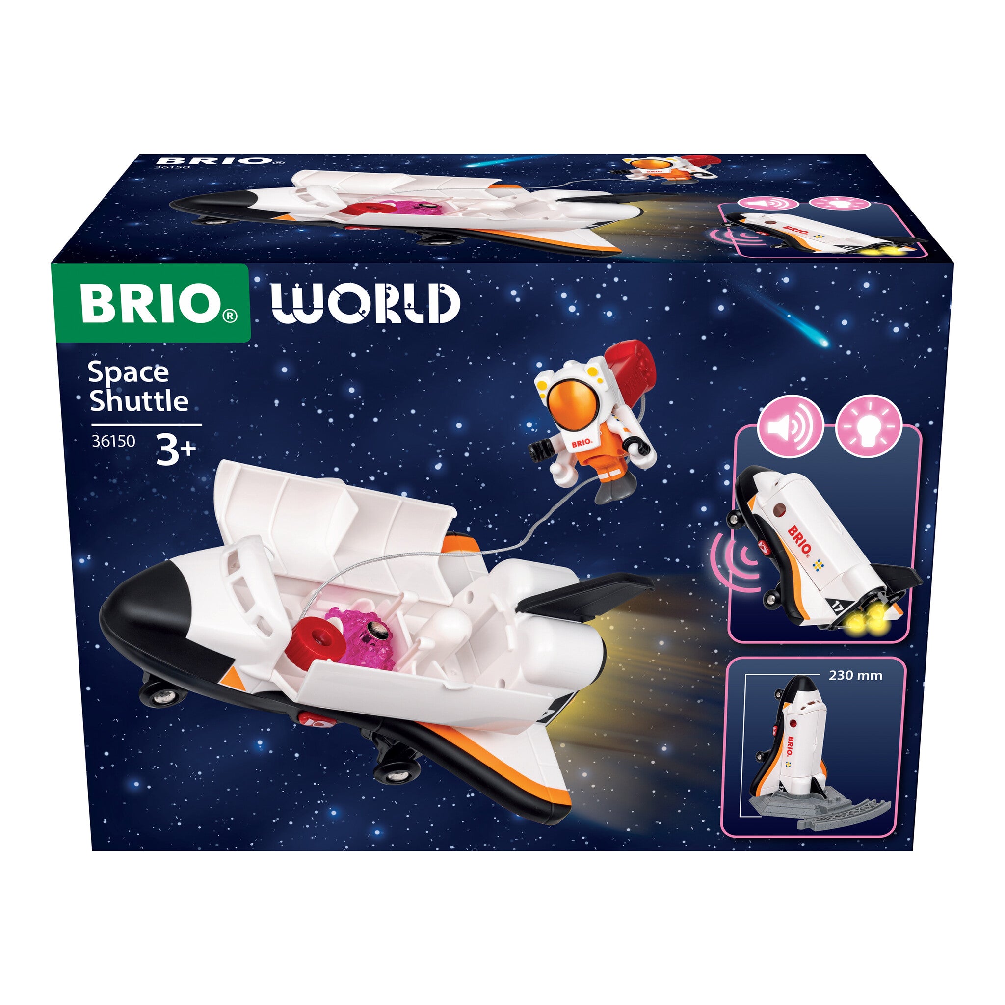 BRIO World Space Shuttle with Light and Sound