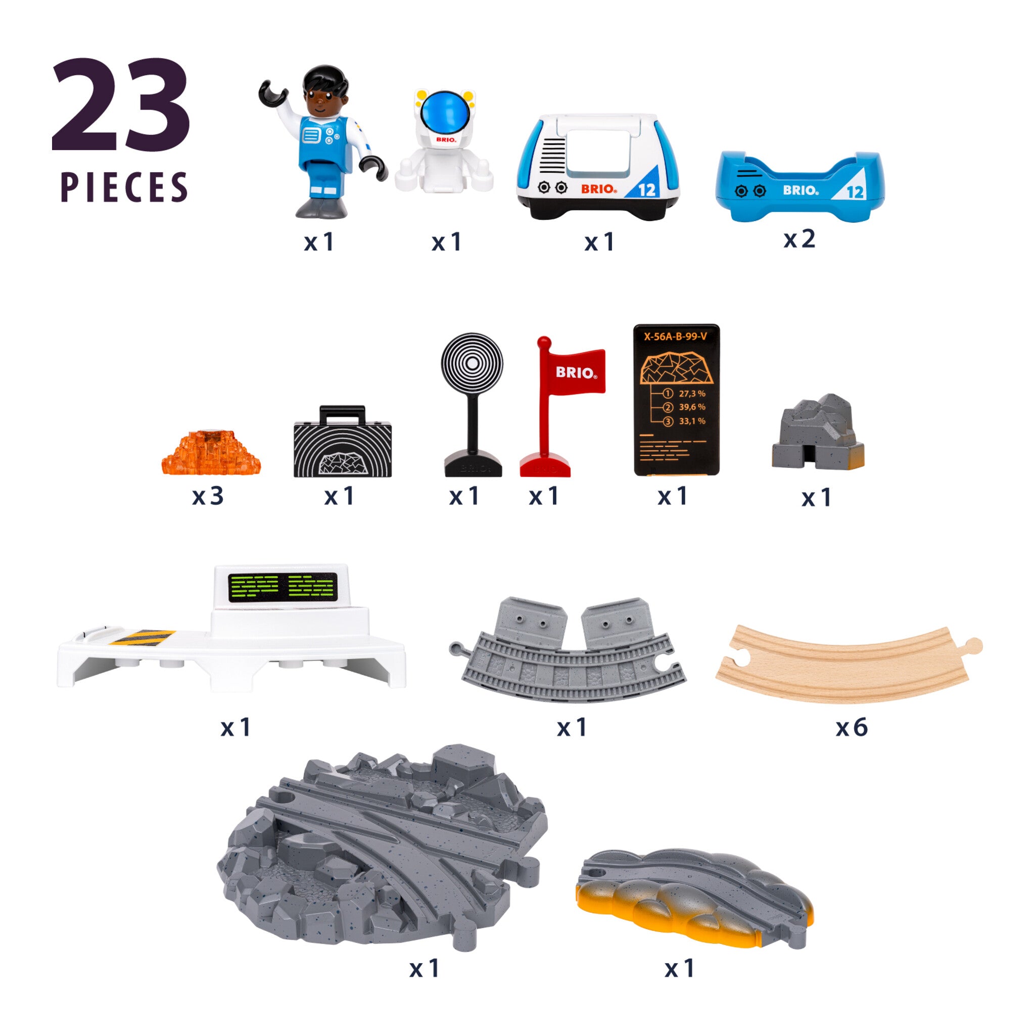 BRIO World Space Exploration Set – 23 Pieces