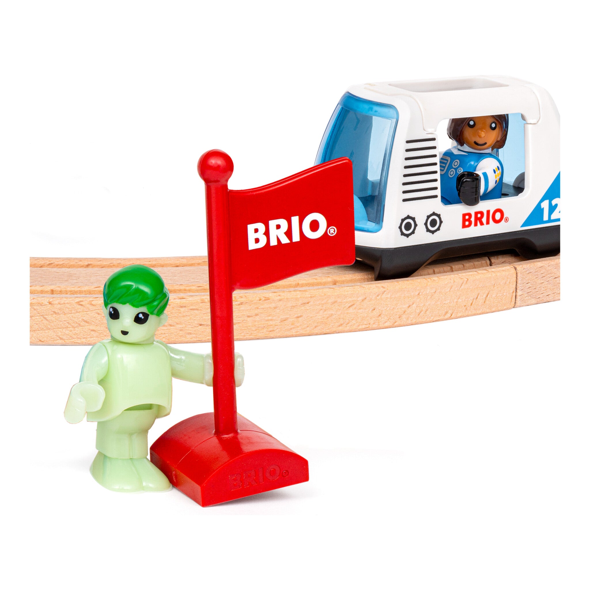 BRIO World Space Station Set – 40 Piece Wooden Railway Playset