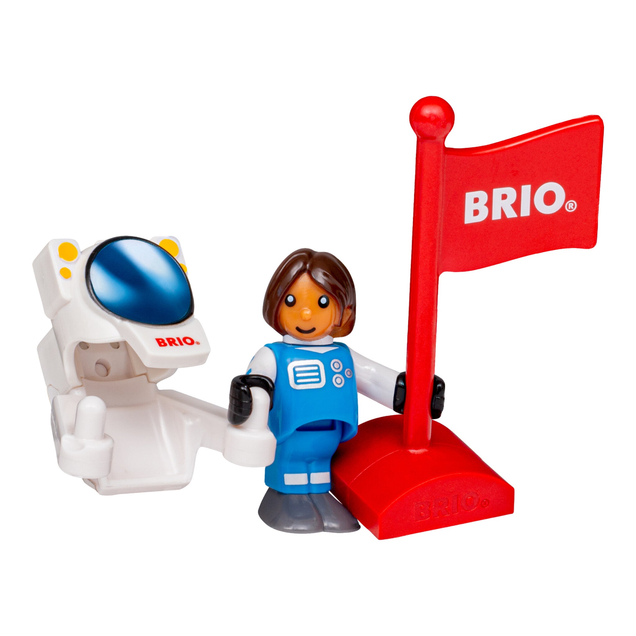 BRIO World Space Station Set – 40 Piece Wooden Railway Playset