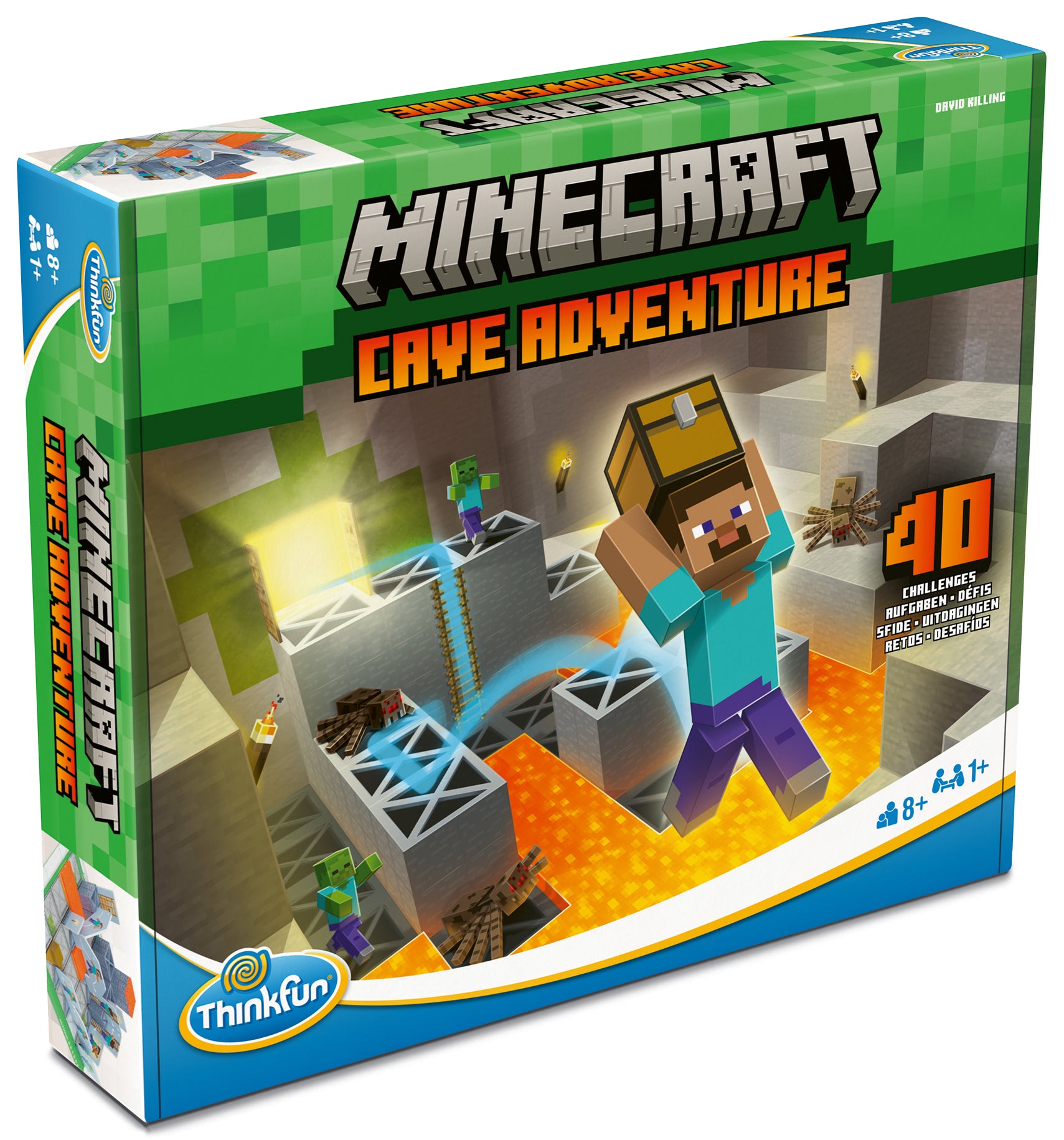 ThinkFun Minecraft Cave Adventure Logic Game