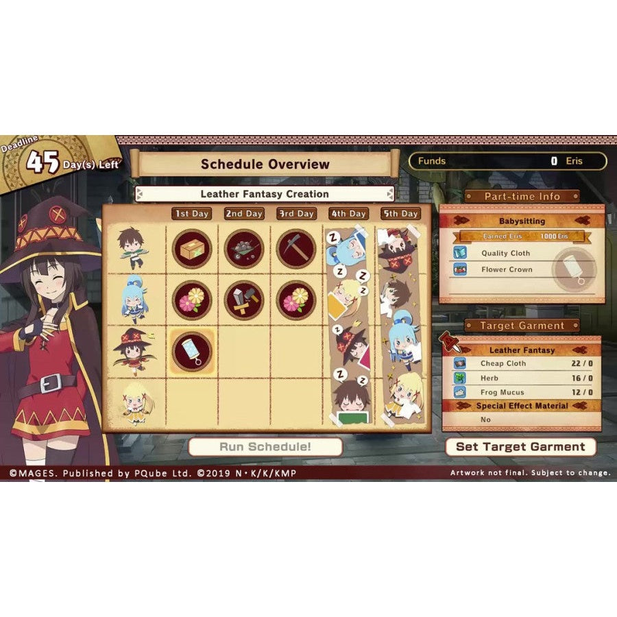 KONOSUBA! God’s Blessing on This Wonderful World! Love for These Clothes of Desire! – Nintendo Switch (Disc)