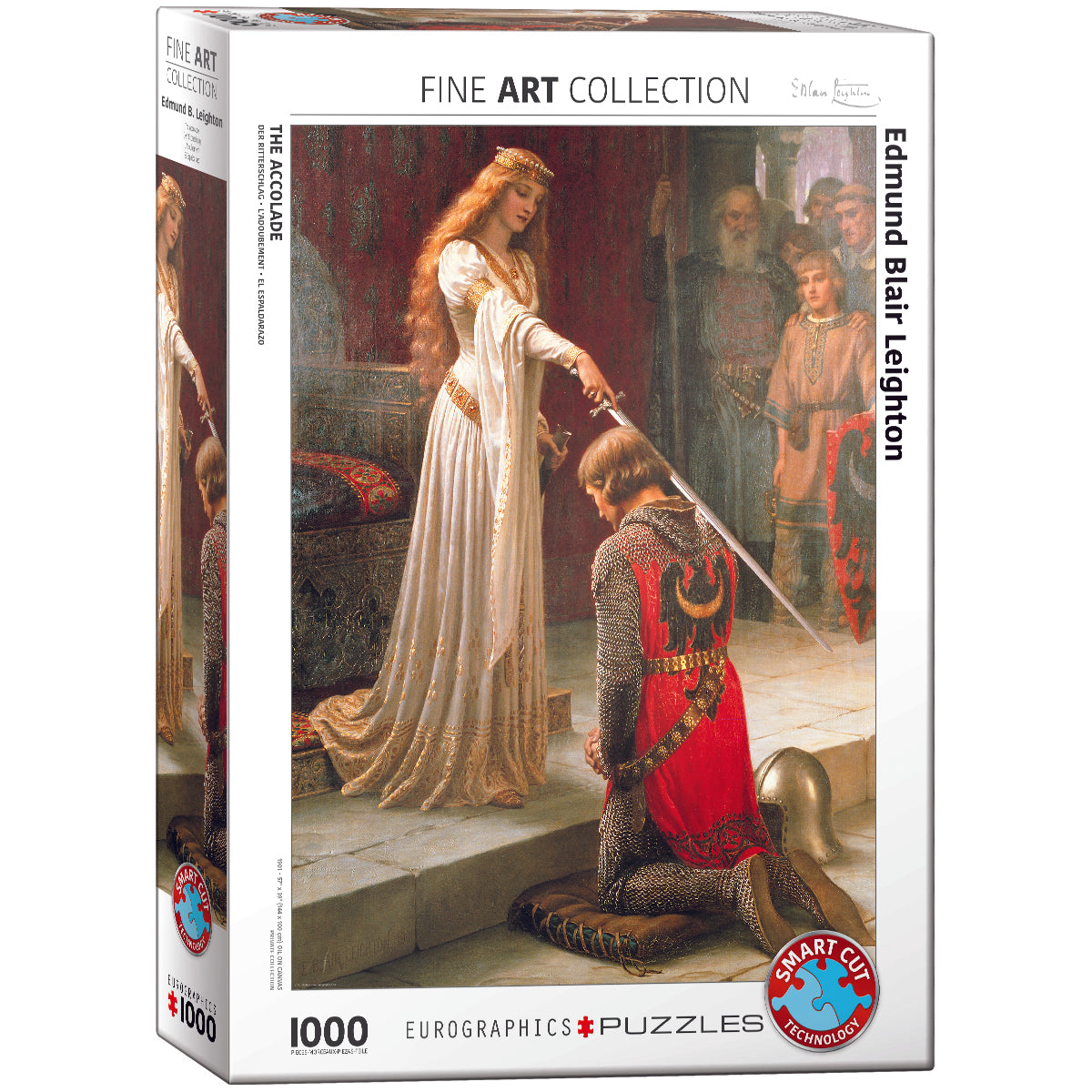 Eurographics - The Accolade by Edmund Blair Leighton 1000 Piece Smart Cut Jigsaw Puzzle