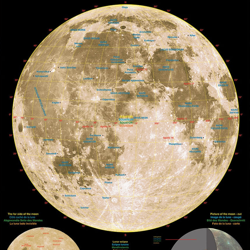 Eurographics The Moon 1000 Piece Smart Cut Jigsaw Puzzle